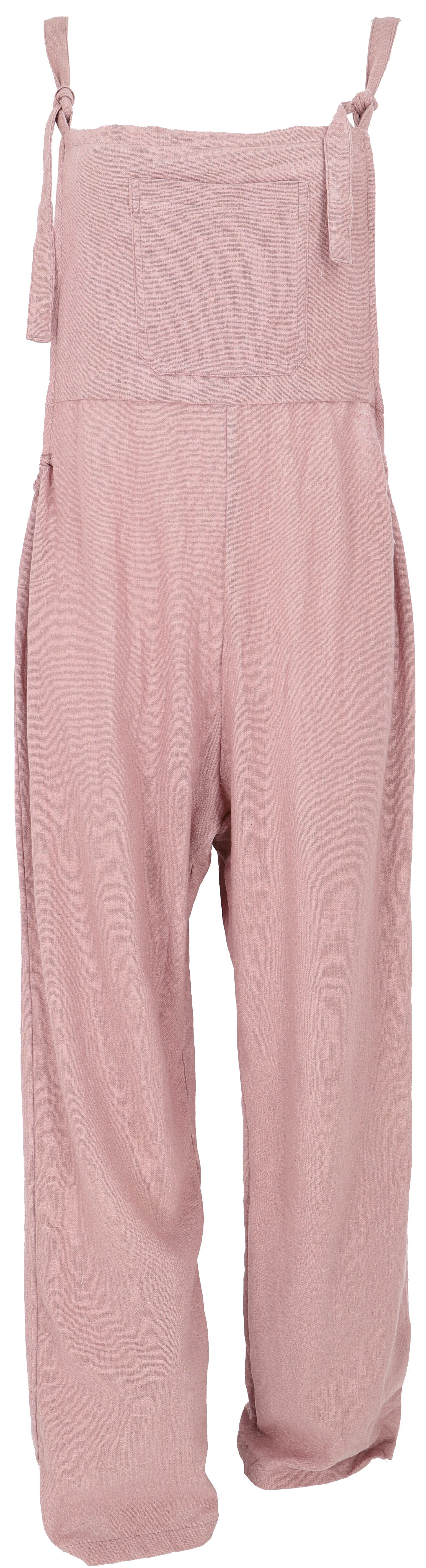 Guru-Shop Relaxhose Natürliche Boho Latzhose, Sommerlatzhose,.. günstig online kaufen