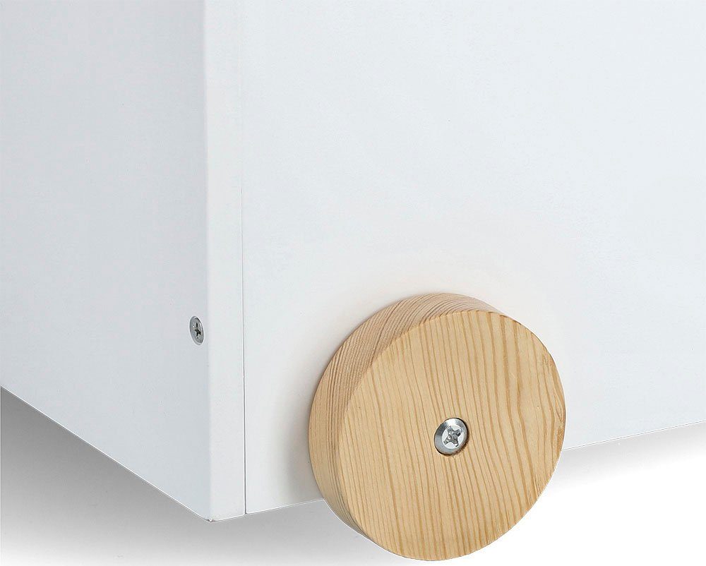 Zeller Present Toy Chest (1 pc), with Wheels