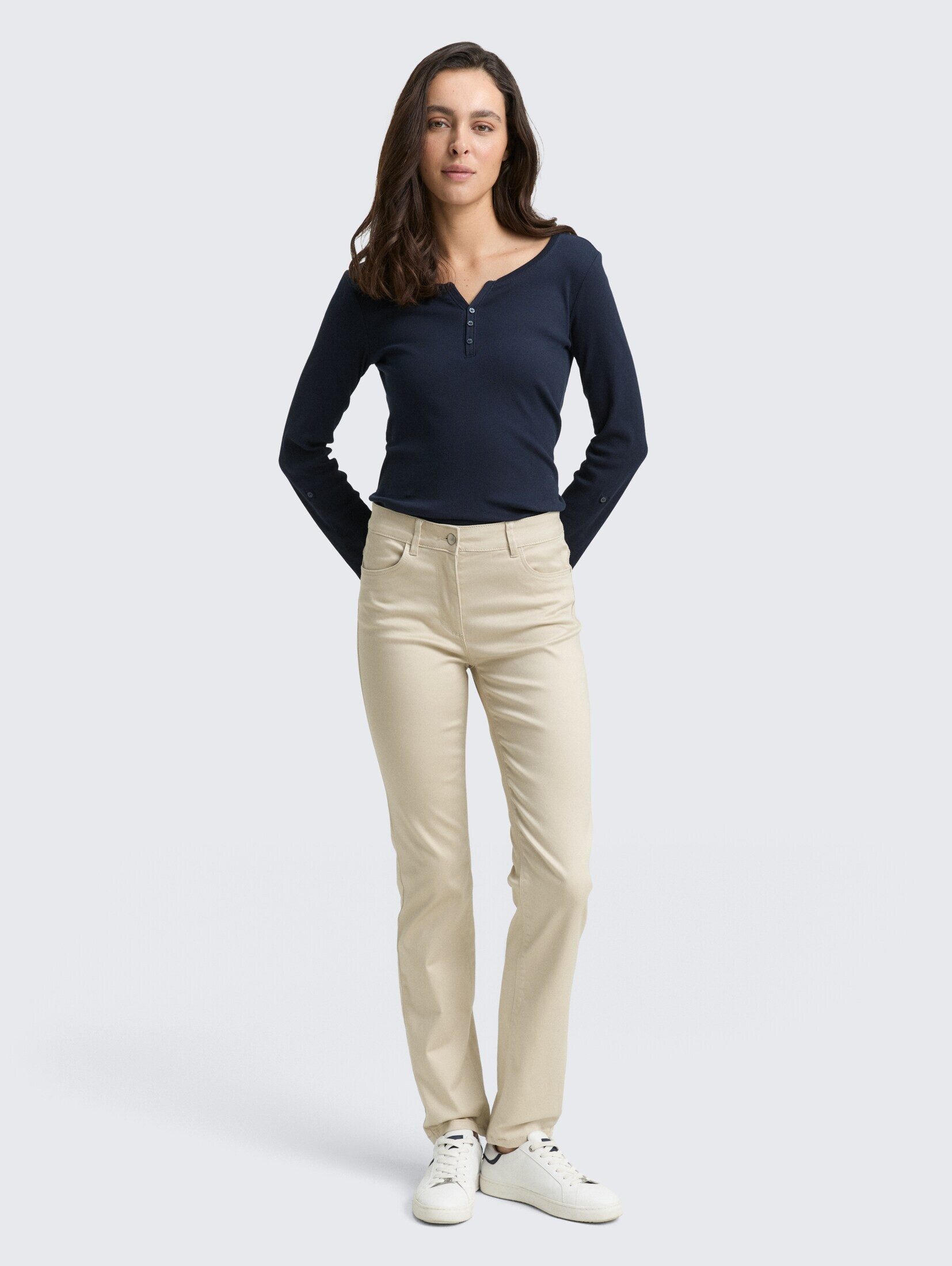 TOM TAILOR Stoffhose Hosen & Chino TTEDDA SLIM Hose günstig online kaufen