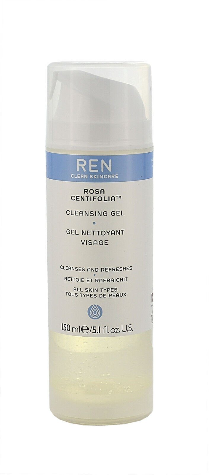 REN Clean Skincare Gesichtsreinigungsgel REN Rosa Centifolia Cleansing Gel - 150ml