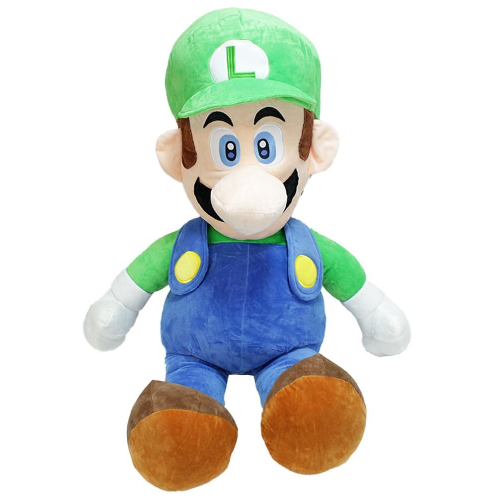 Whitehouse Leisure International Ltd Kuscheltier Super Mario Kuscheltier oder XXL Luigi Plüsch, ca. 90 cm groß