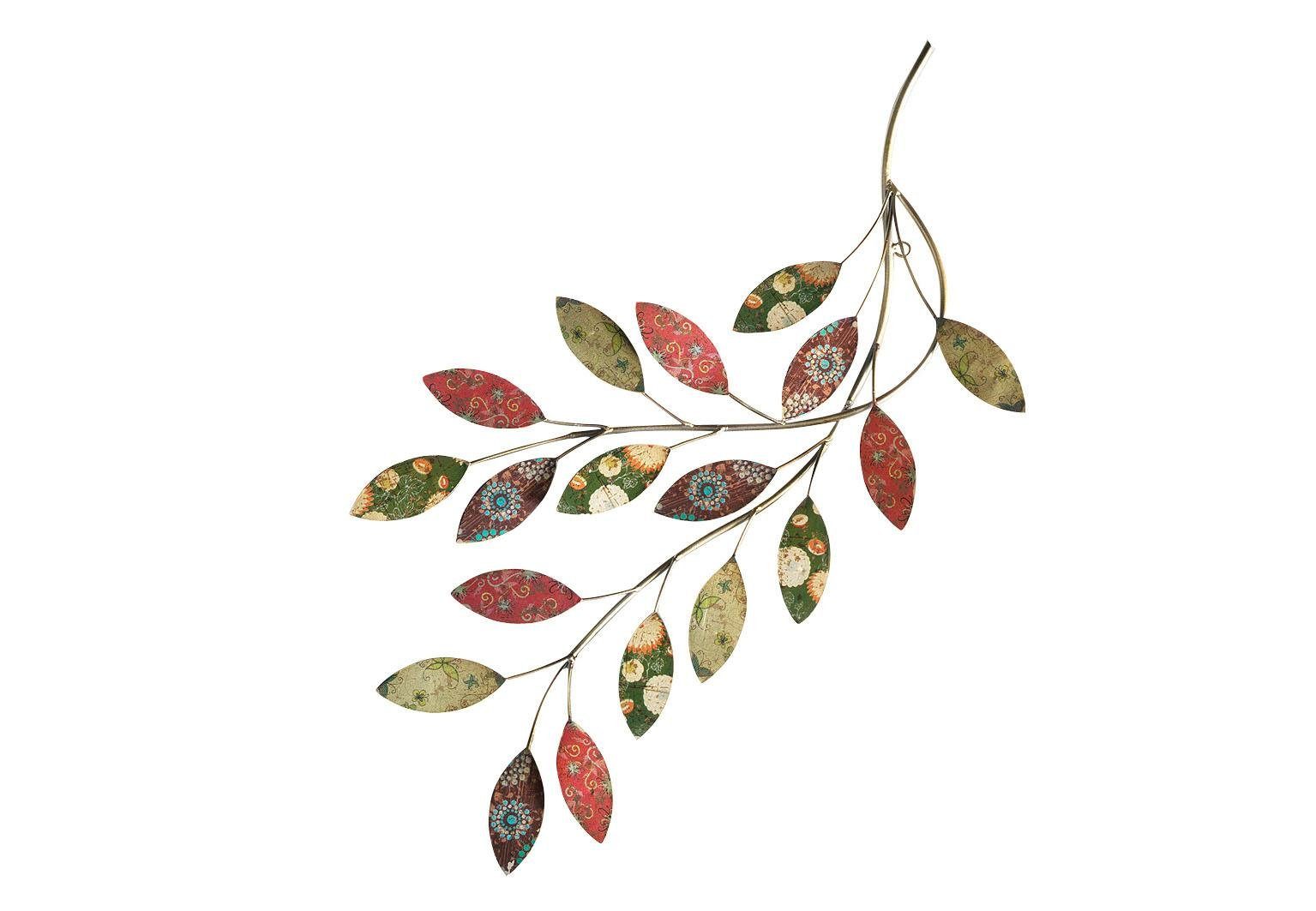 locker Wanddekoobjekt Zweig, Wanddeko, aus Metall günstig online kaufen