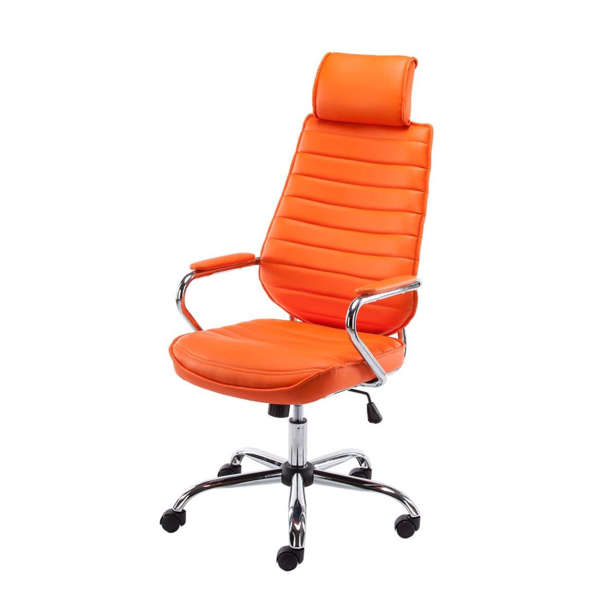 CLP Bürostuhl Chefsessel Drehstuhl Schreibtischstuhl (Spar-Set, 1 St), Kunstleder, Kopfstütze, Wippmechanik, höhenverstellbar