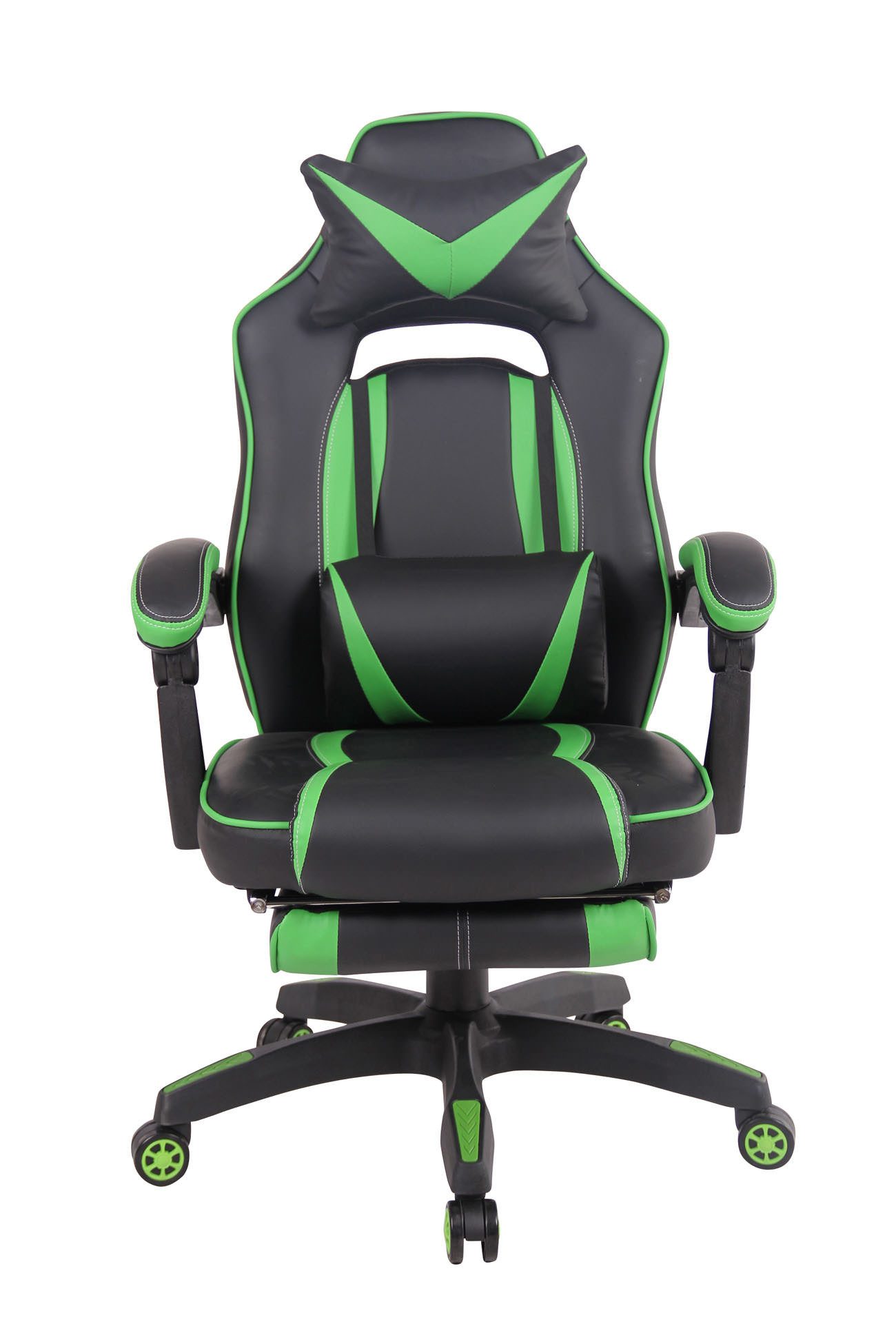 CLP Gaming Chair Heat Kunstleder, mit Fußablage