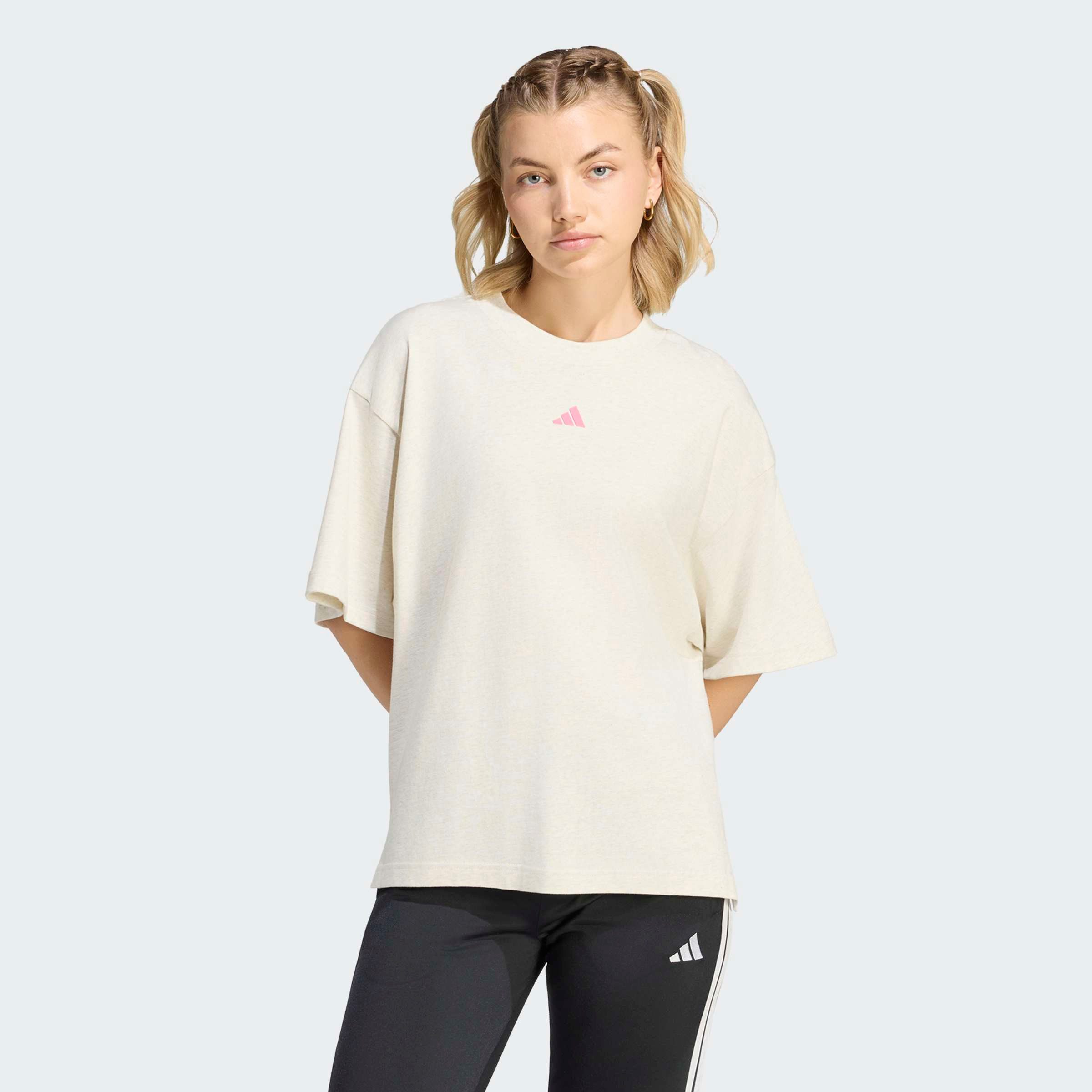 adidas Sportswear T-Shirt W 3SS GFX TEE2 Print T-Shirt, locker geschnitten