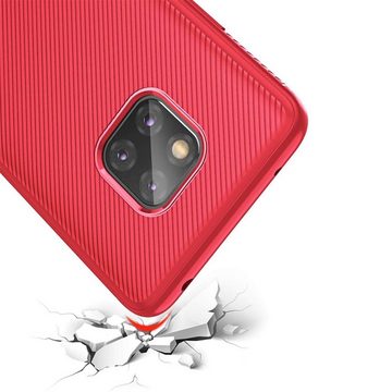 CoolGadget Handyhülle Fancy TPU Case für Huawei Mate 20 Pro 6,4 Zoll, elegante robuste Schutzhülle für Huawei Mate 20 Pro Hülle Silkon
