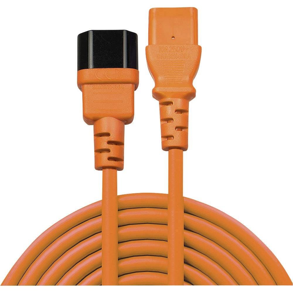 Verlängerung Computer-Kabel 2m Lindy IEC