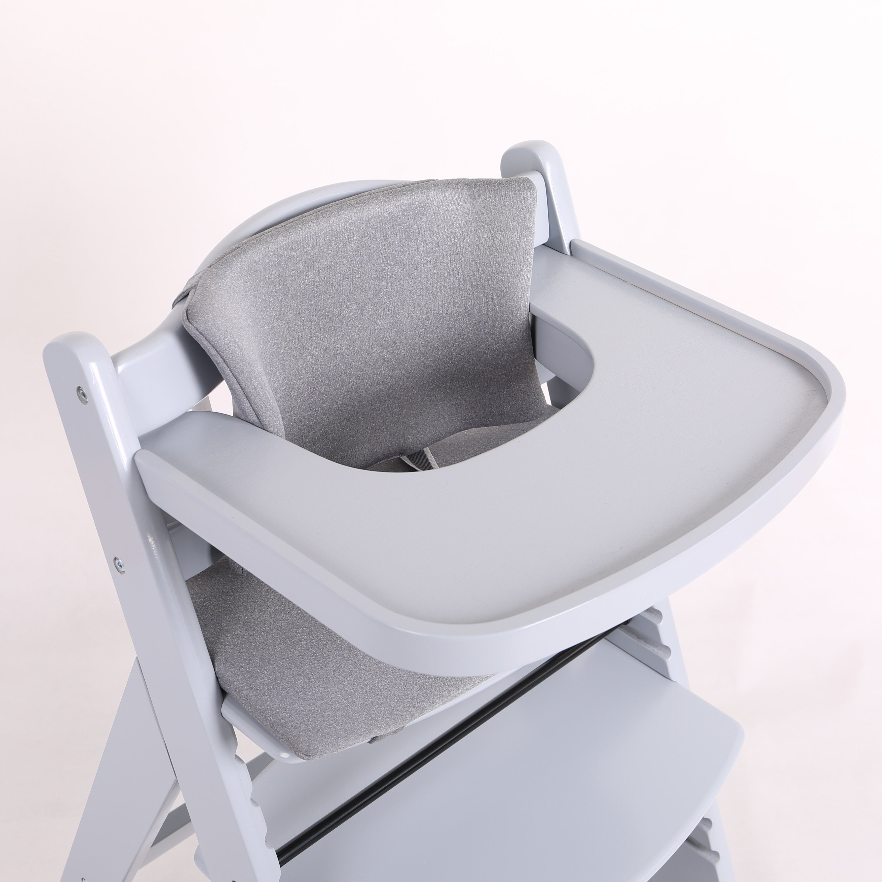 TIGGO Hochstuhl Hochstuhl Kinderhochstuhl Babyhochstuhl Treppenhochstuhl (Packung mit 1 Artikel), Gestell aus Massivholz