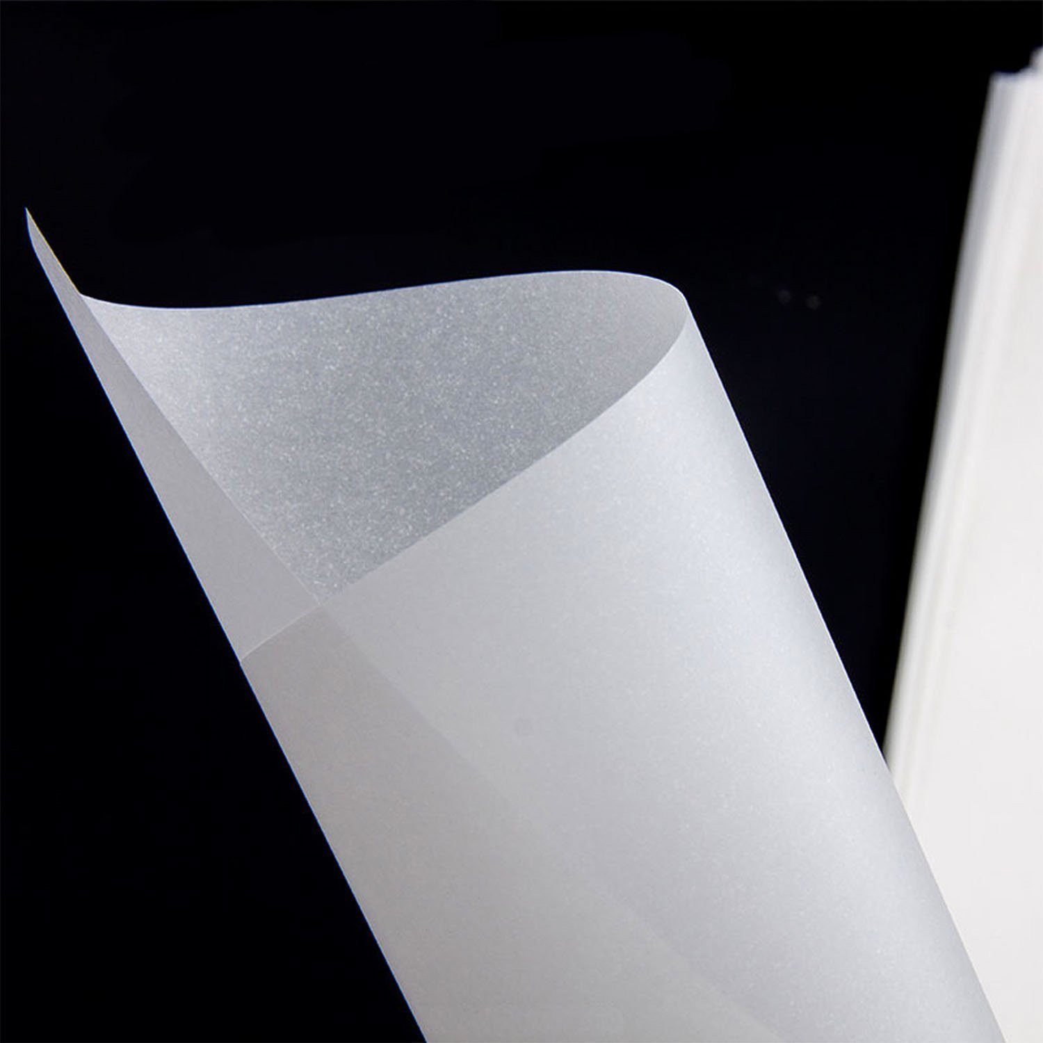 A4, A4, DIN Papier 125 DIN Blatt, Tritart Bedruckbares 125 Transparentes Blatt, 100g/m², transparentes Transparentpapier Papier 100g/m² Bedrucken, zum