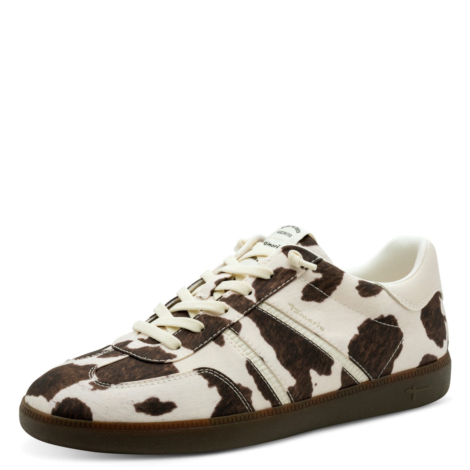 Tamaris Slip-On Sneaker, Freizeitschuh, Halbschuh, Schnürschuh im Kuh-Style