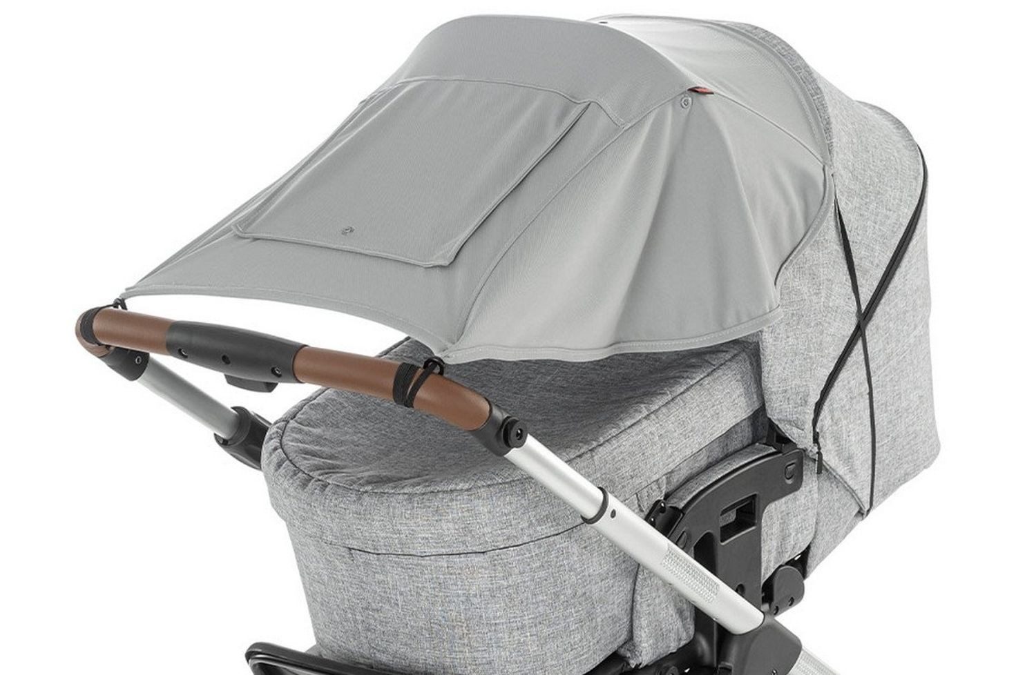 Reer Kinderwagen-Sonnenschutzhülle grau (1-St) günstig online kaufen