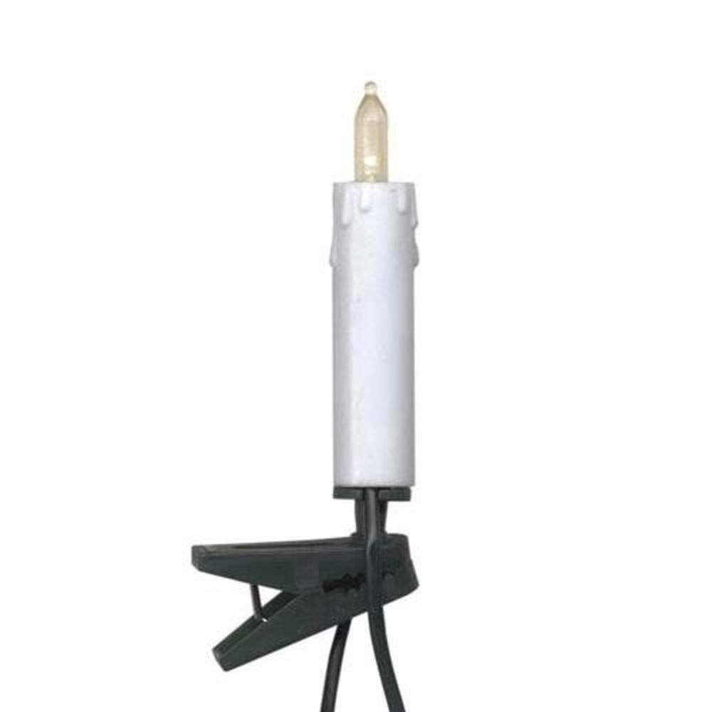 STAR TRADING LED-Christbaumkerzen 402-98 LED Weihnachtsbaumbeleuchtung ww 20er weiss
