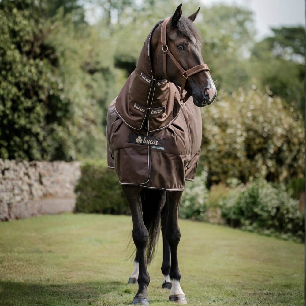 Bucas Pferde-Thermodecke Bucas Irish Turnout Medium 150g + Neck Set