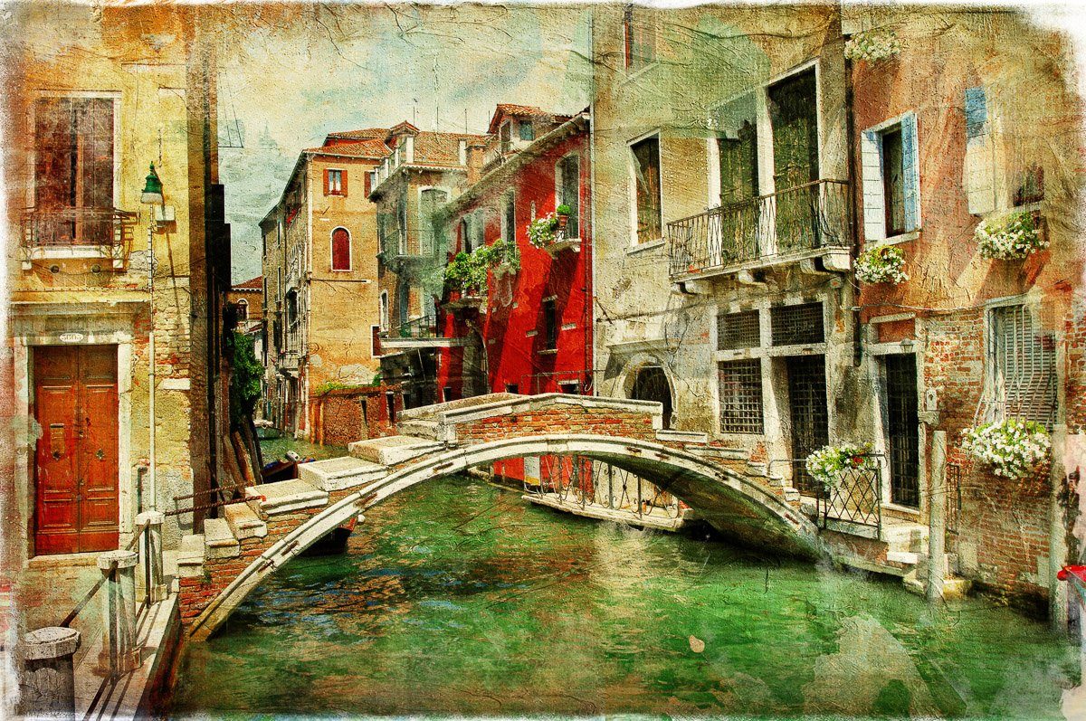 Papermoon Venedig Fototapete Gemälde