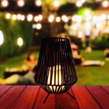 relaxdays LED Außen-Tischleuchte LED Outdoor Lampe