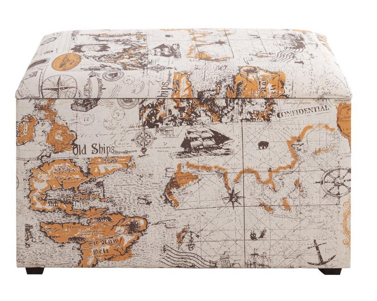 HAKU Truhenbank Haku Sitztruhe Motivdruck "Voyage" günstig online kaufen