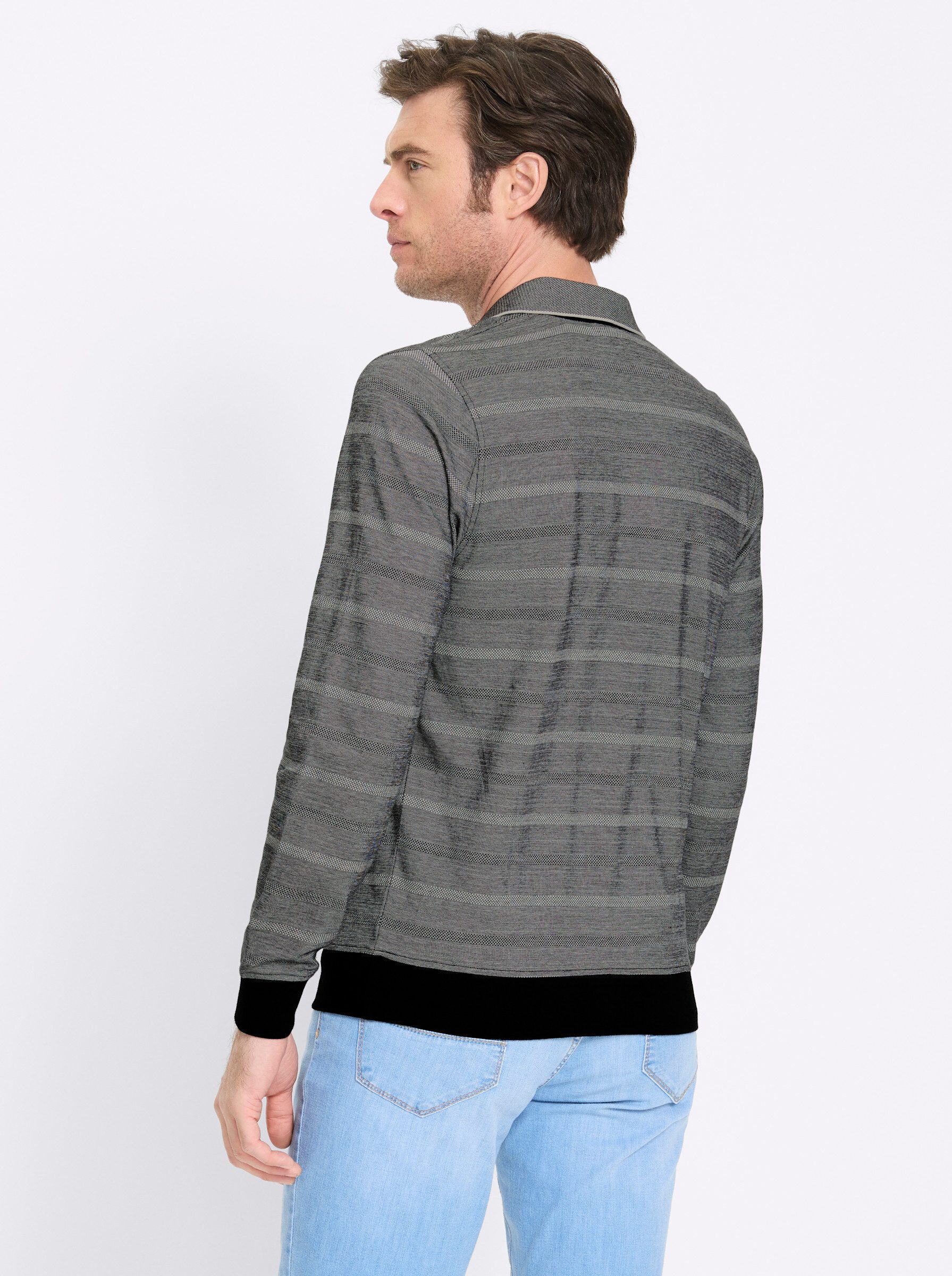 Witt T-Shirt Langarm-Poloshirt Langarm