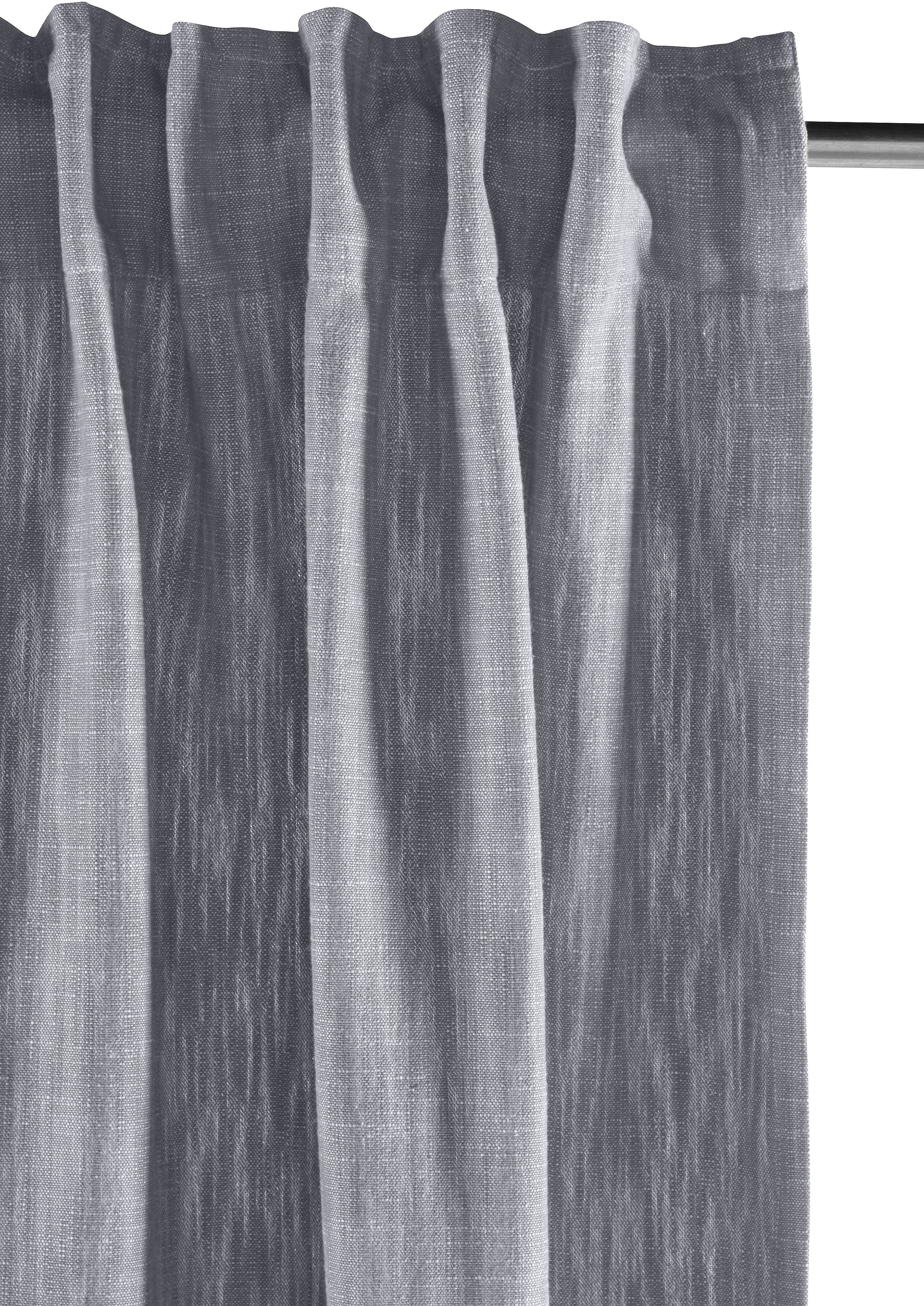 St), Multifunktionsband Vorhang (1 grau elbgestoeber, Elbgarn, blickdicht