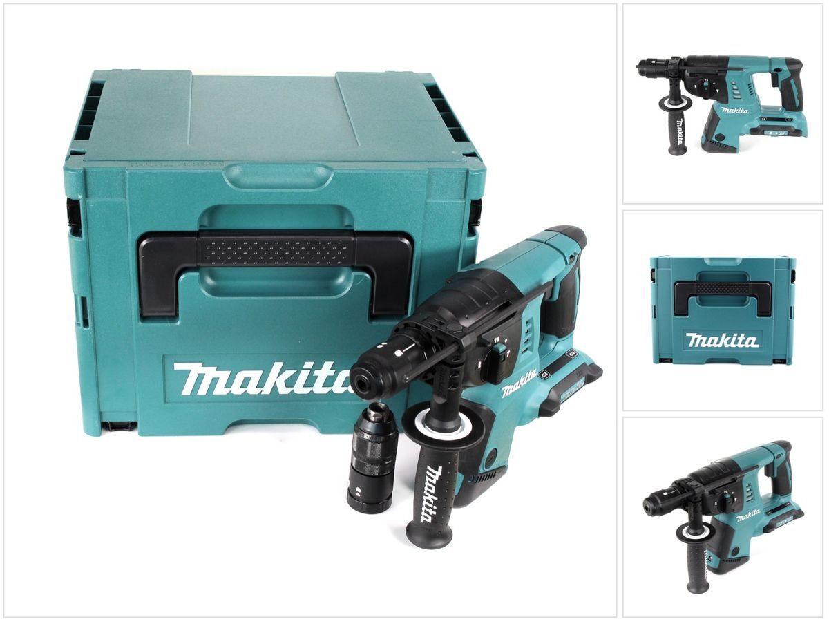 Schlagbohrmaschine DHR 264 ZJ 2 x 18 V / 36 V Akku-Bohrhammer SDS-PLUS im Makpac Solo -