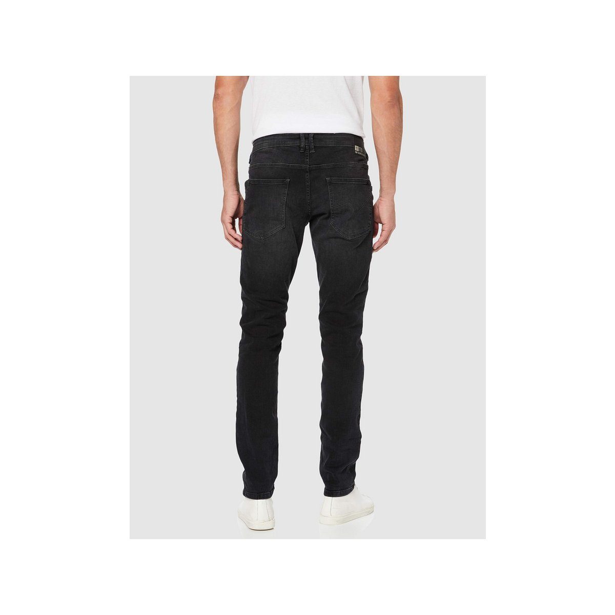 TOM regular Skinny-fit-Jeans schwarz (1-tlg) TAILOR