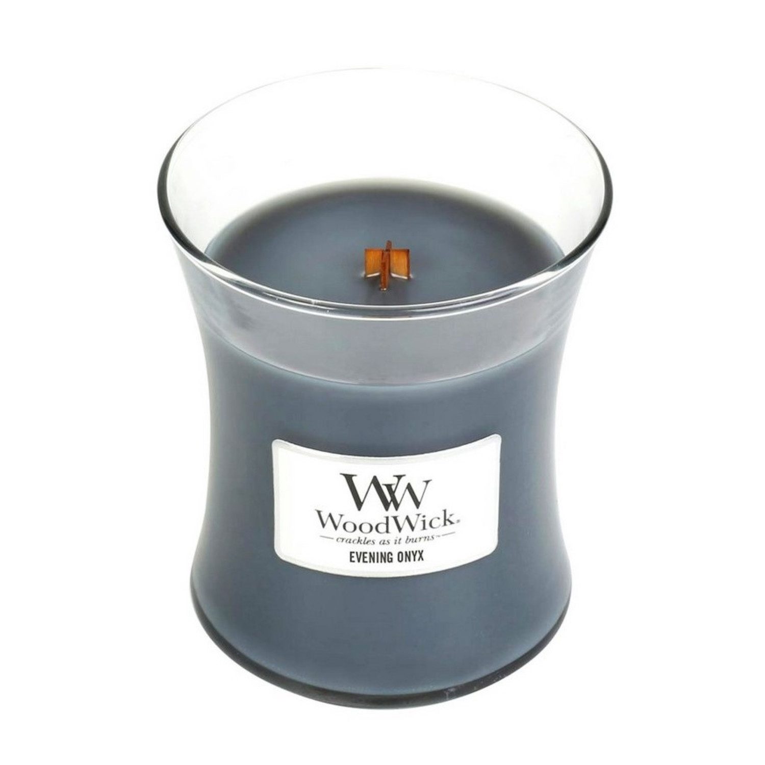 Woodwick Duftkerze Evening Onyx im mittelgroßen günstig online kaufen