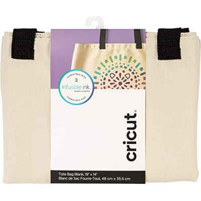 Cricut Tragetasche 2006829 Infusible Ink Tasche, 48 x 35,6 cm, Rohling für Textildruck, Kreatives Gestalten, mit Infusible Ink-Transferfolien, -Stiften und -Markern kompatibel