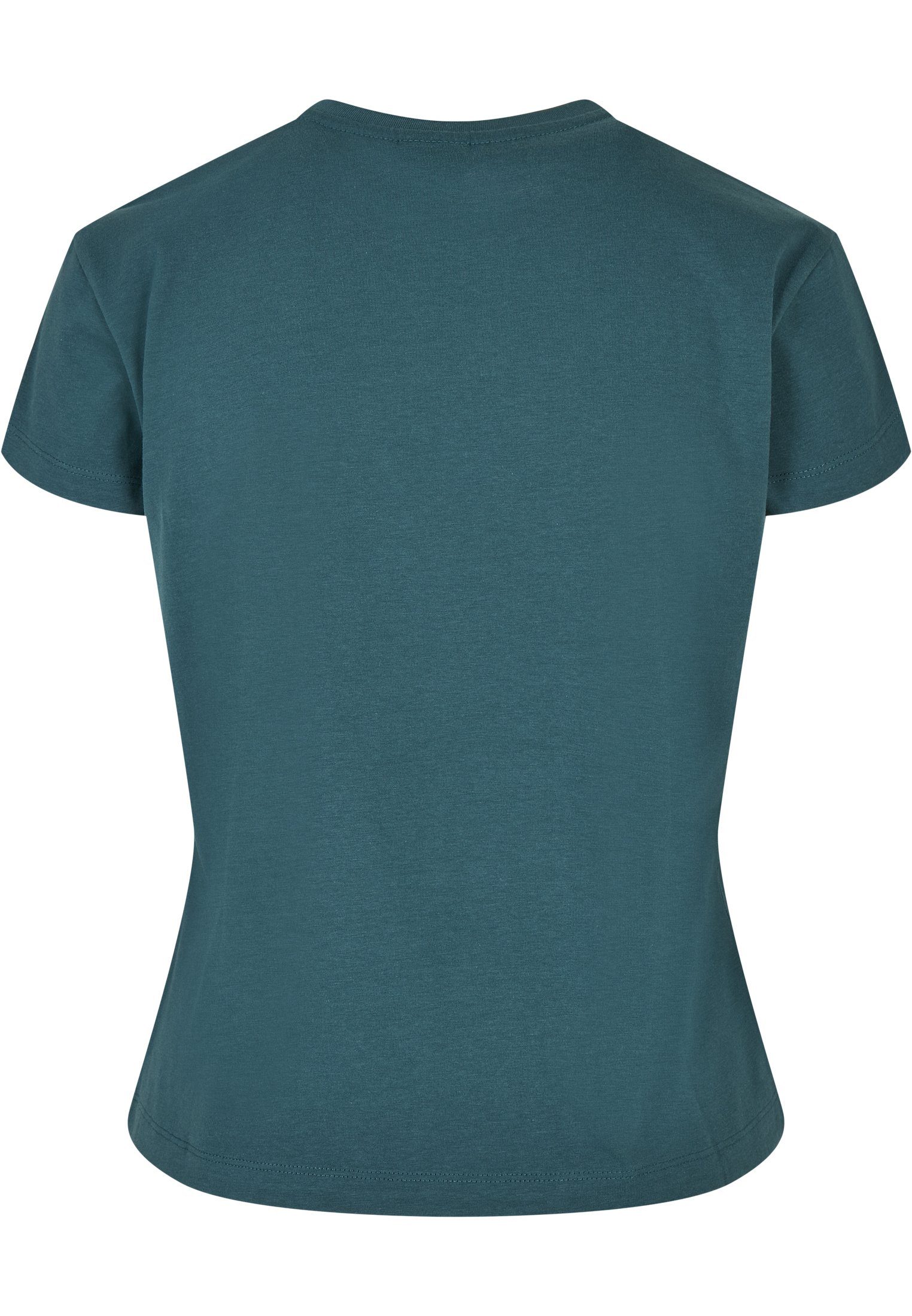 URBAN CLASSICS T-Shirt Damen teal Tee (1-tlg) Basic Ladies Box