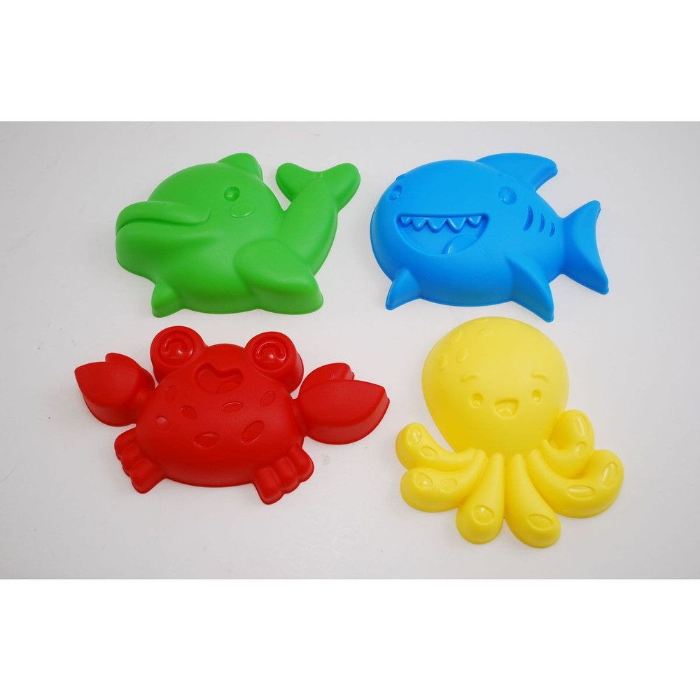 Adriatic Sandkasten Sandförmchen-Set - Meerestiere - günstig online kaufen