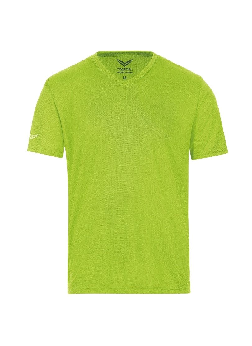 Trigema T-Shirt TRIGEMA V-Shirt COOLMAX® (1-tlg)