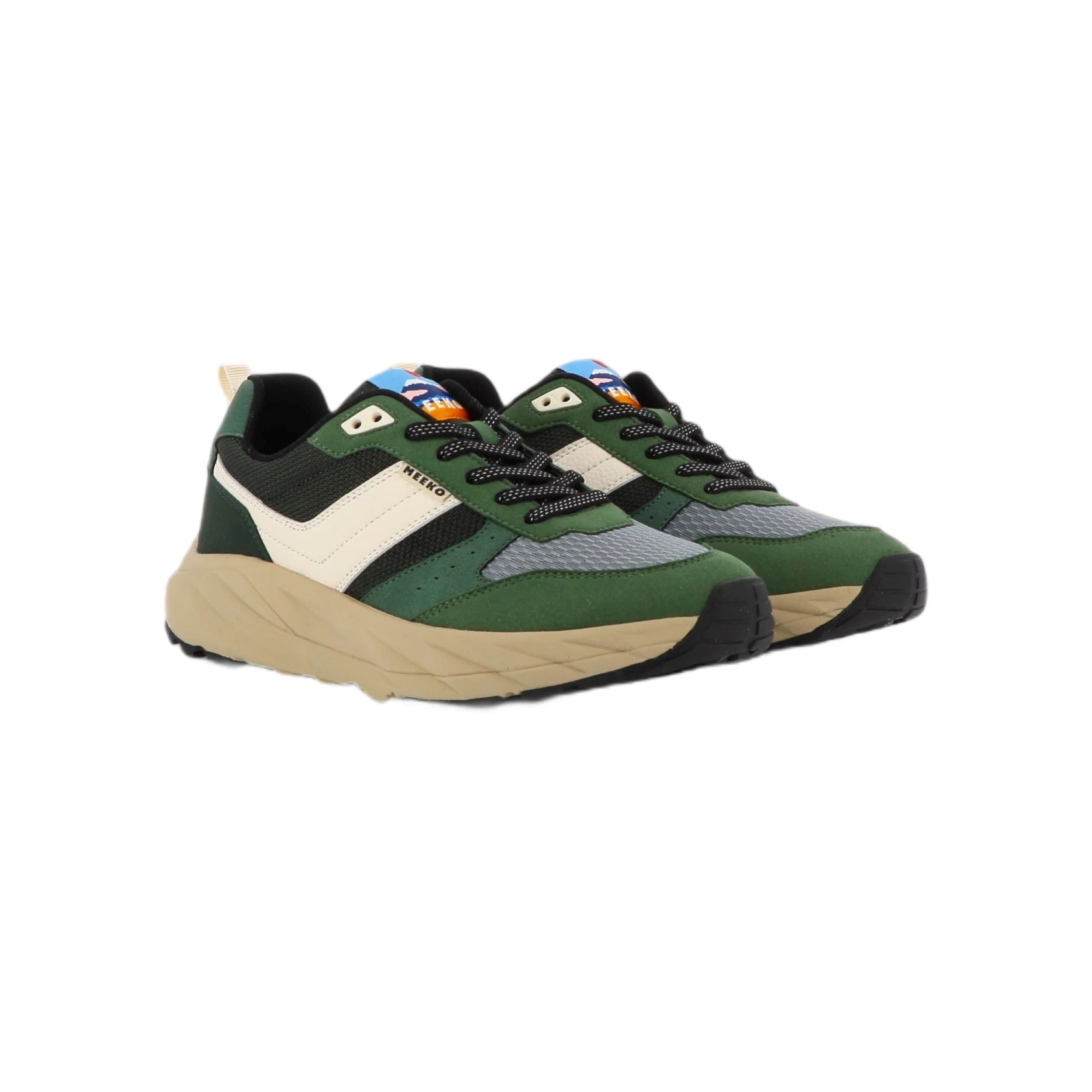 Pongo Green - dunkelgrün/bunt Sneaker