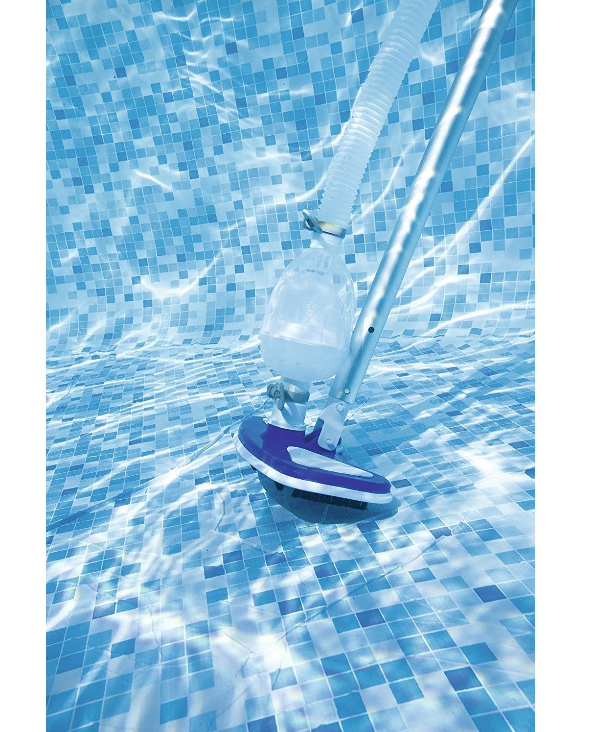 Bestway Pool Reinigungsset 279 cm Deluxe für Pools, Ideal für gründliche Poolpflege