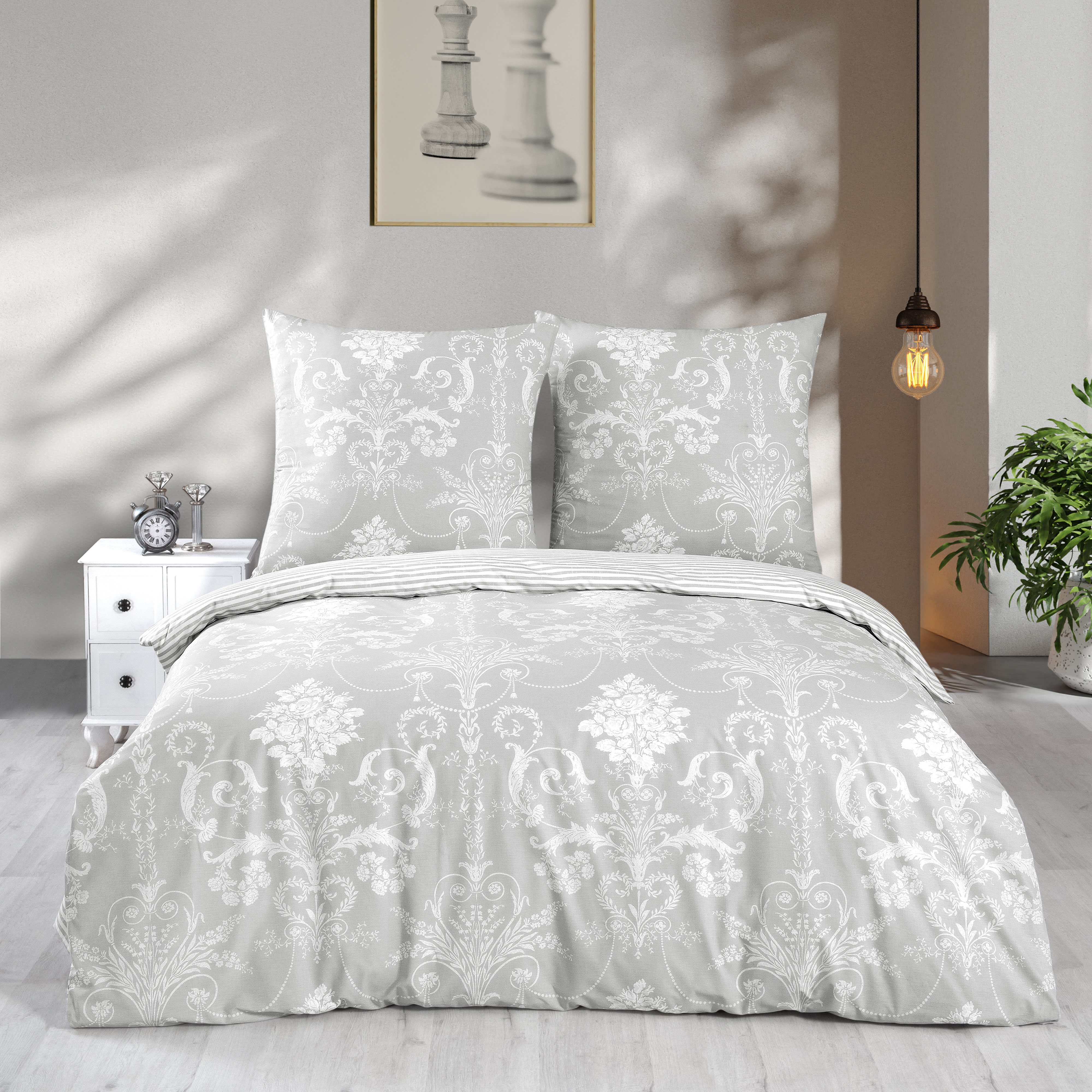 yadetextil Bettwäsche Bettwäsche 200x220 cm. 3 teilig set, Alone V1, Renfor günstig online kaufen