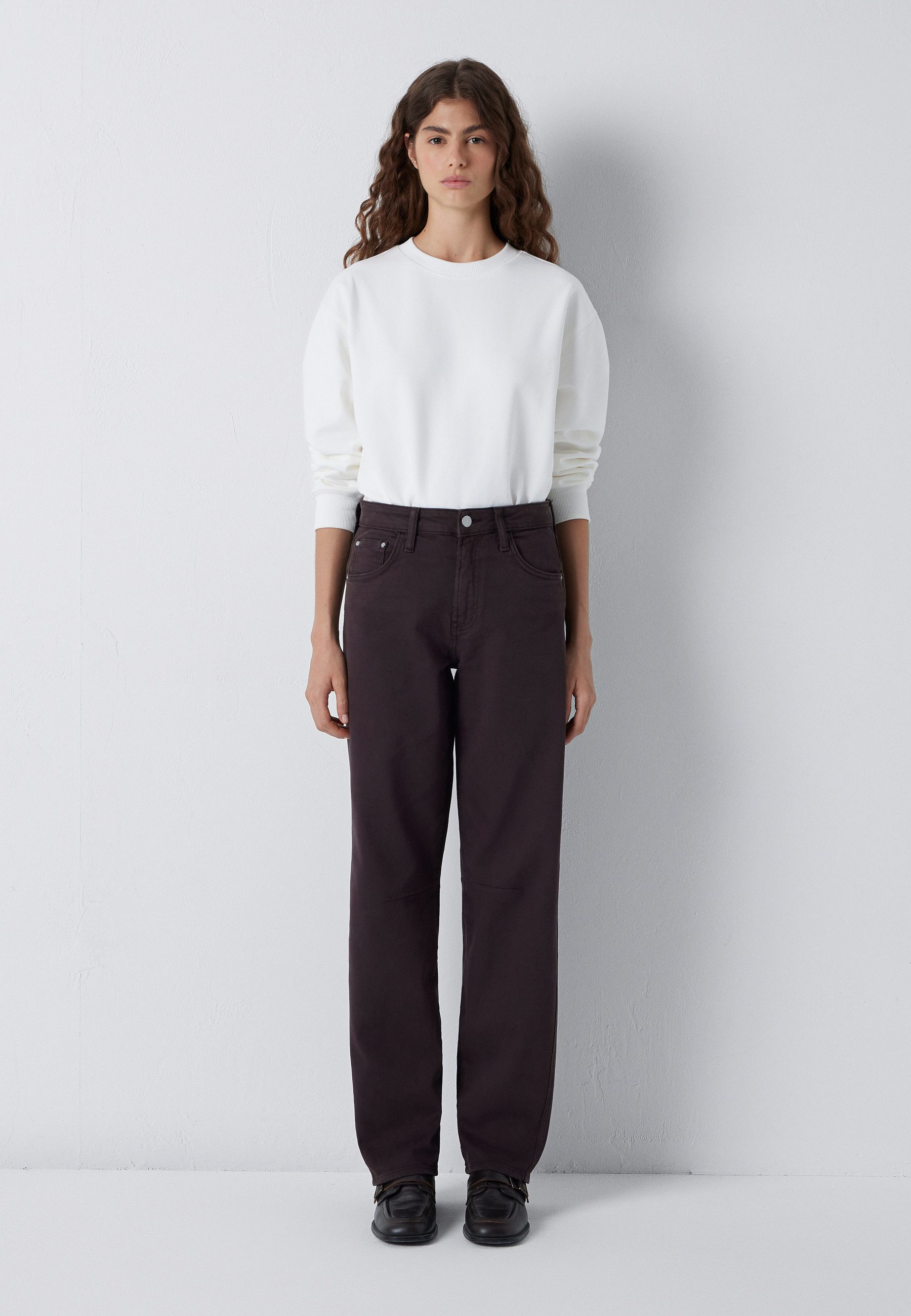 Mavi Weite Jeans LEILA W/Cut Baggy Jeans