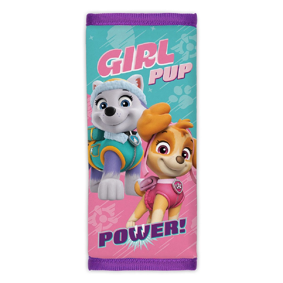 PAW PATROL Sitzgurt-Polster, Kinderfreundliches Design, Klettverschluss Kinder-Sicherheitsgurt