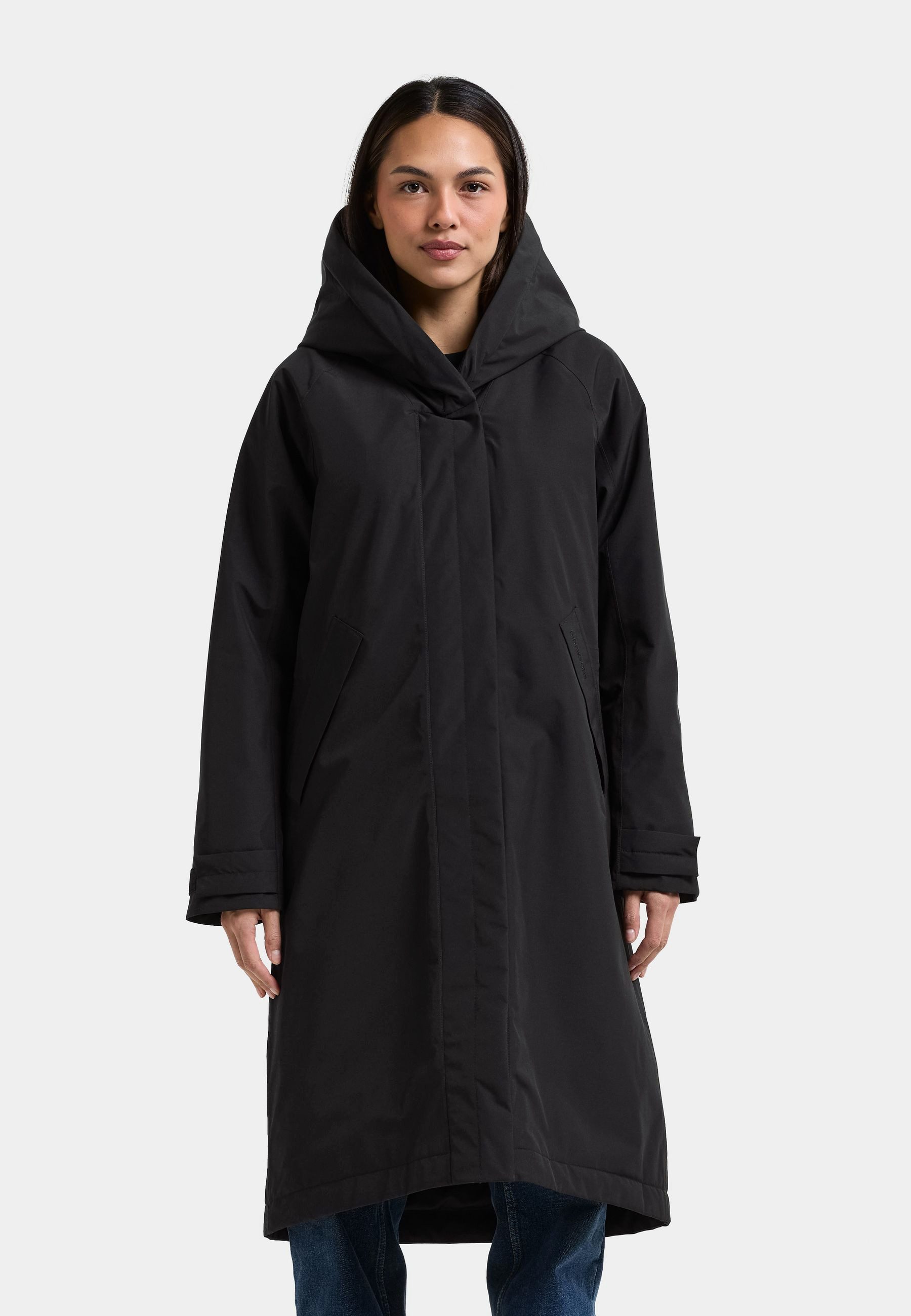 Didriksons Winterjacke Damen Wintermantel Wasserdicht NOELIA mit Kapuze mit Taschen