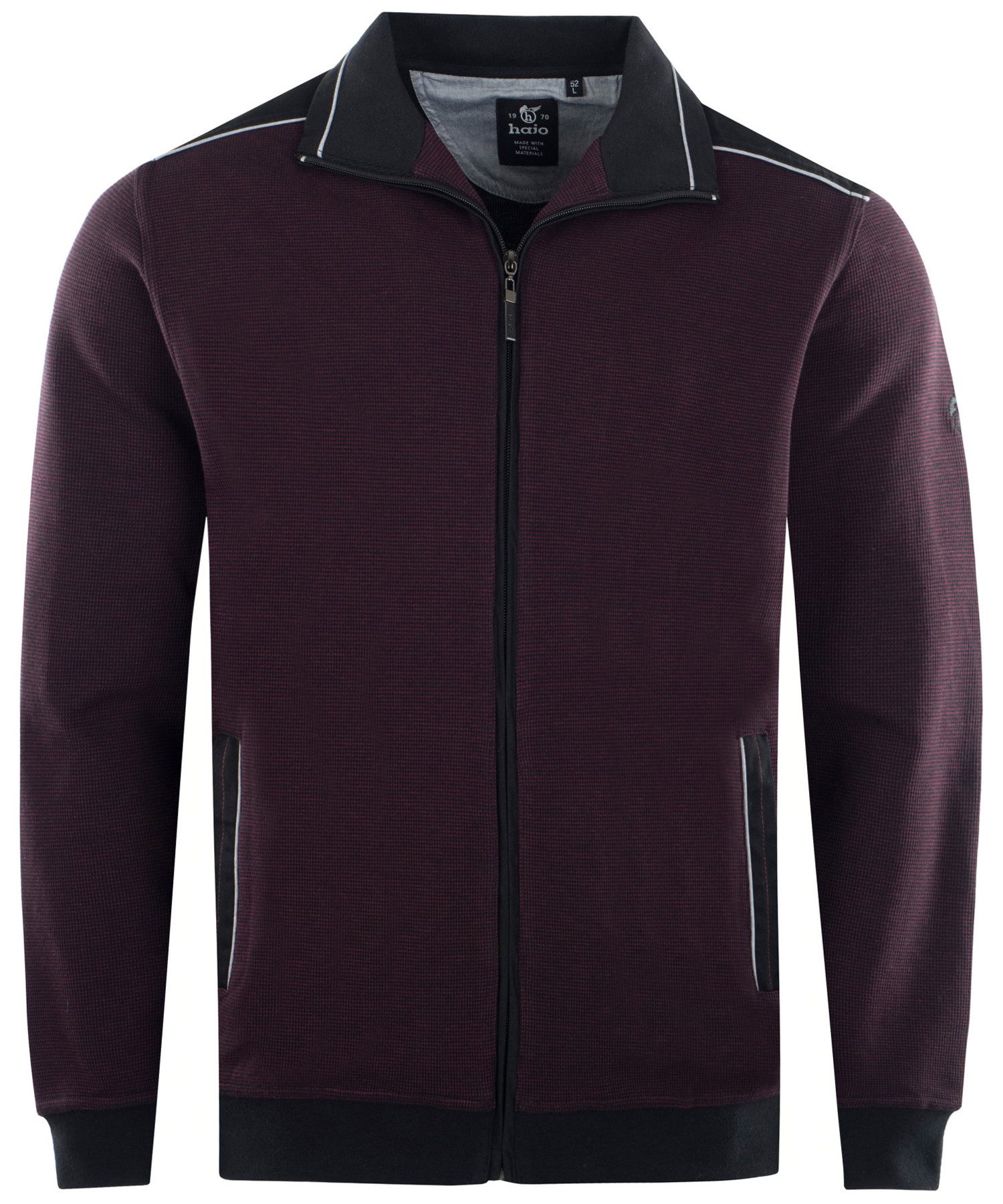 Hajo Sweatjacke Modische Herren Jacke (1-tlg) Modisches Design