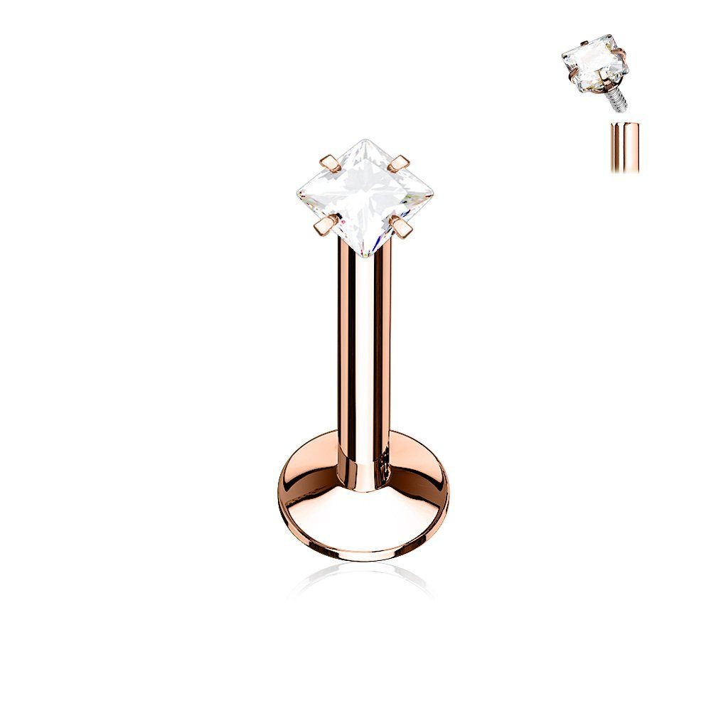 Taffstyle Piercing-Set Lippenpiercing Monroe Stud Stecker günstig online kaufen