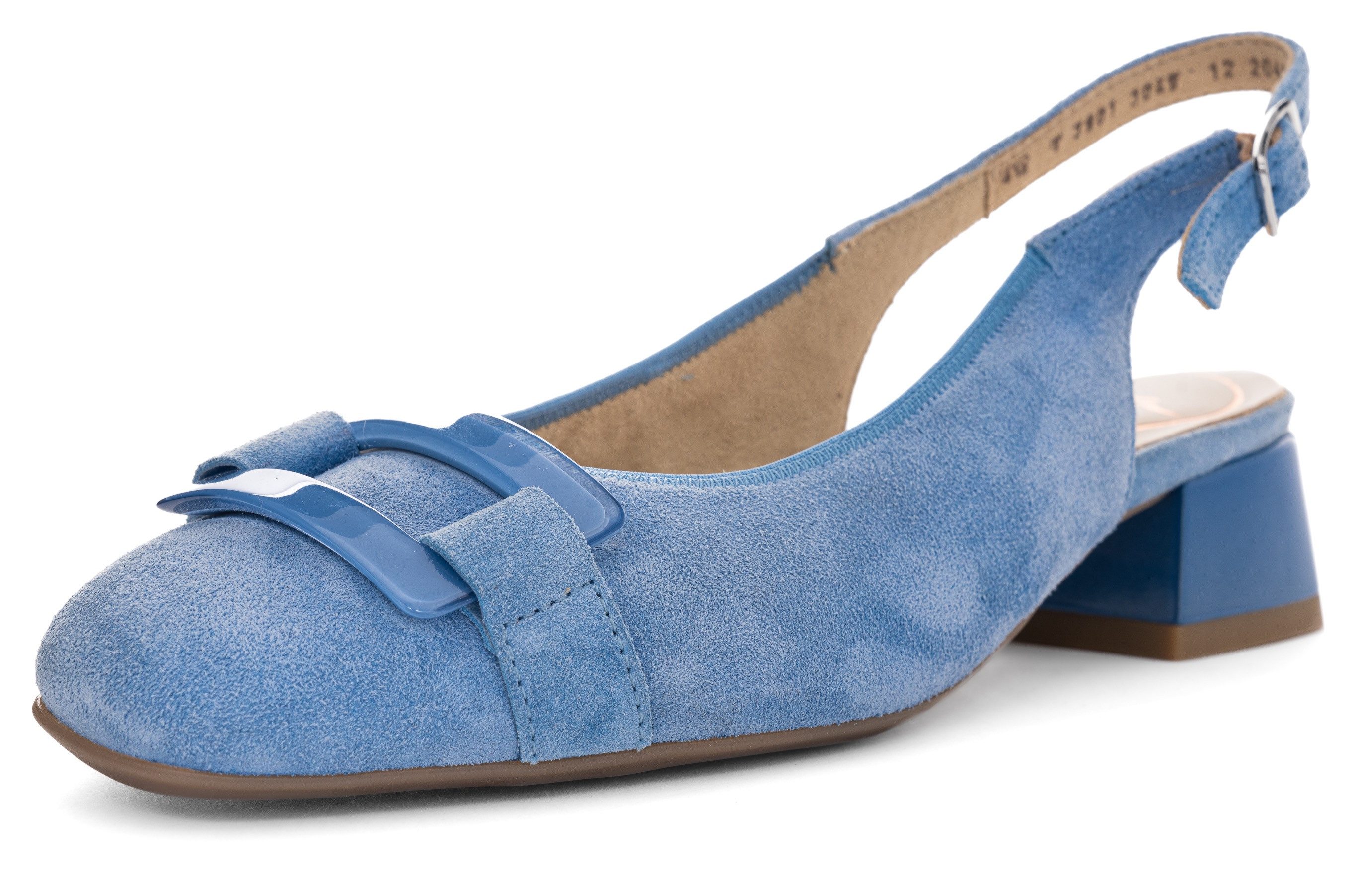 Ara GRAZ Slingpumps, Sling Pumps, Festtagssschuh mit Blockabsatz, H-Weite