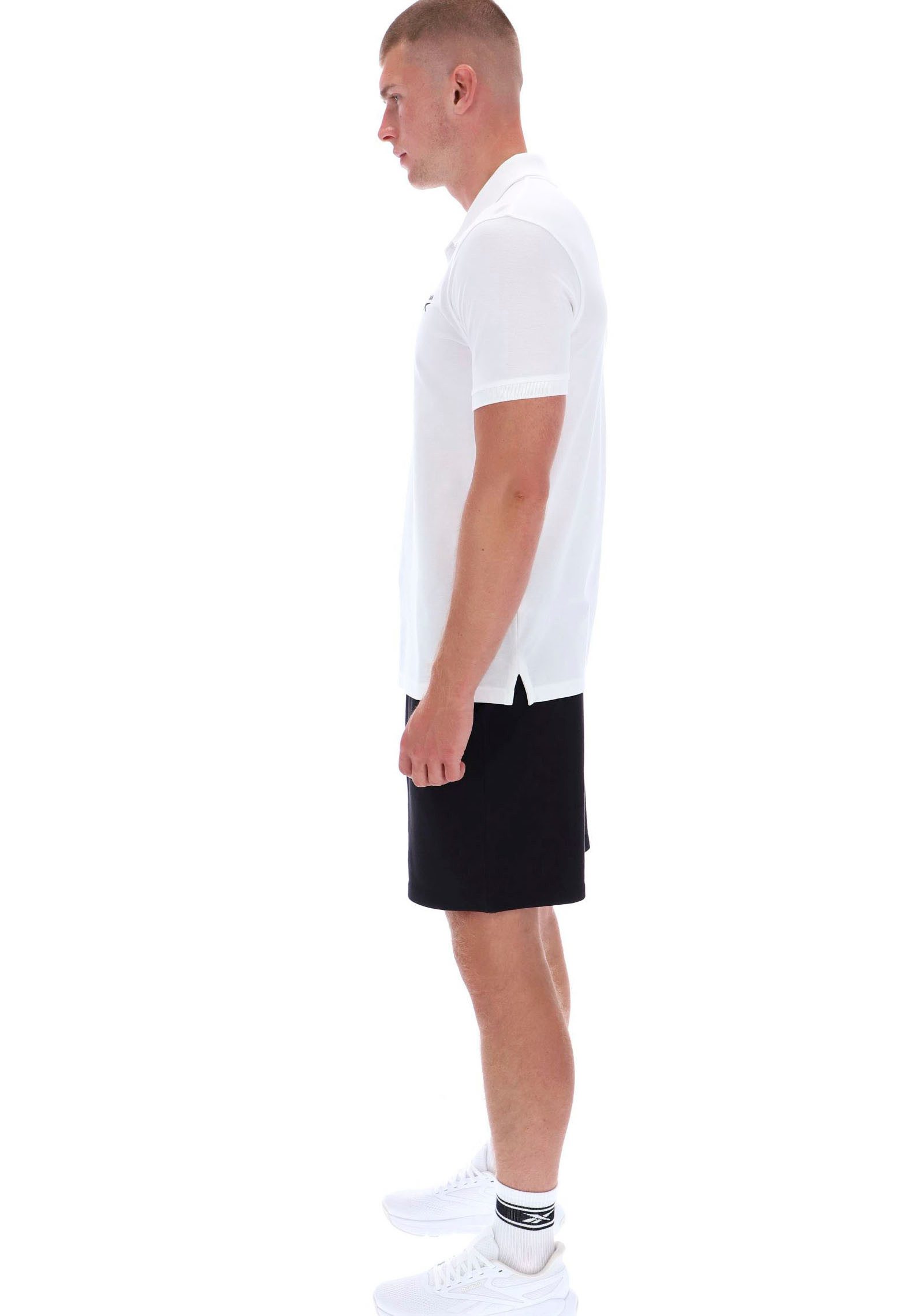 Reebok Poloshirt BLAZE EMBROIDERED SS POLO SHIRT Kurzarm-Design, mit Rundhalsausschnitt, aus Baumwolle – Bild 4 von 4
