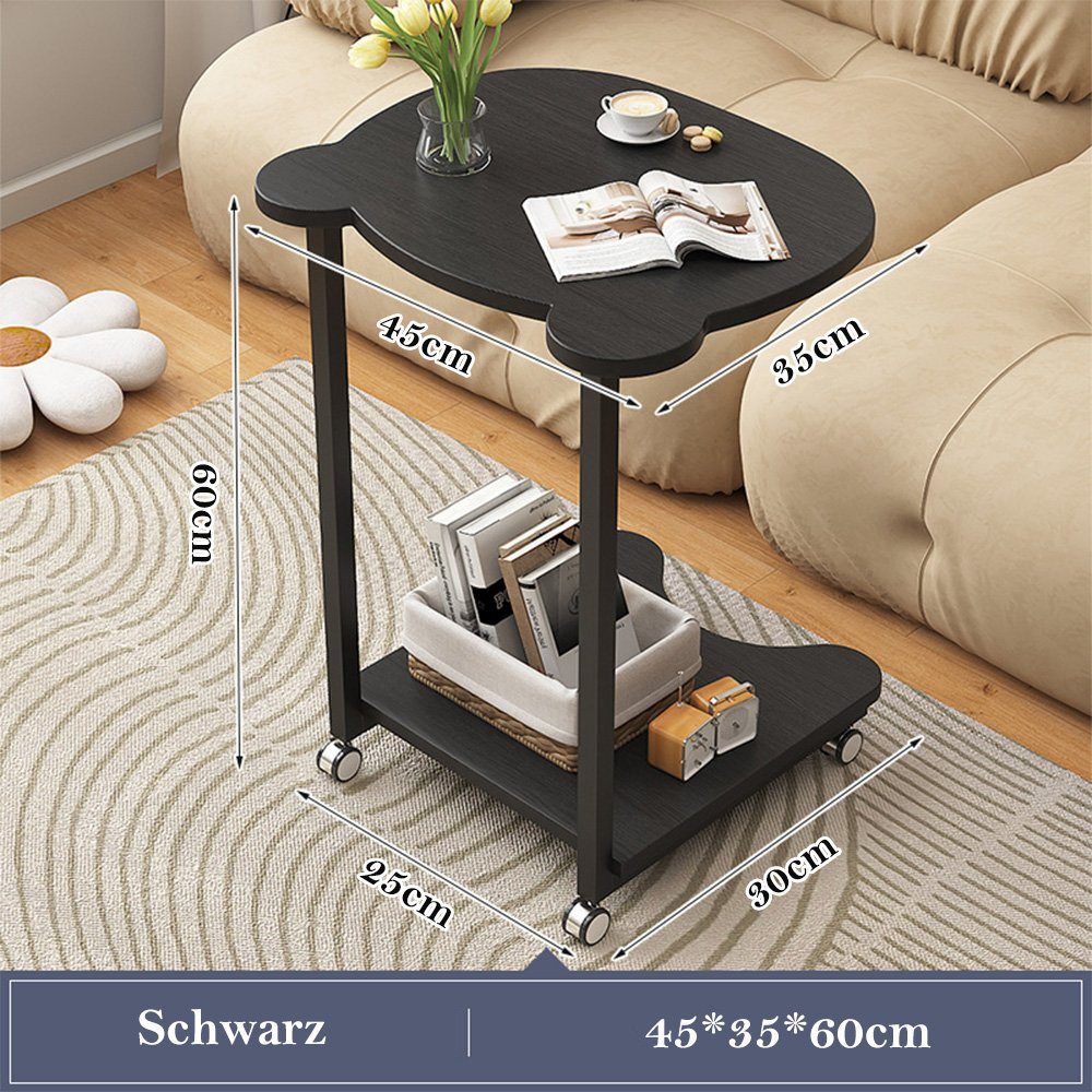 NUODWELL Beistelltisch Beistelltisch, Movable kleine Couchtisch günstig online kaufen