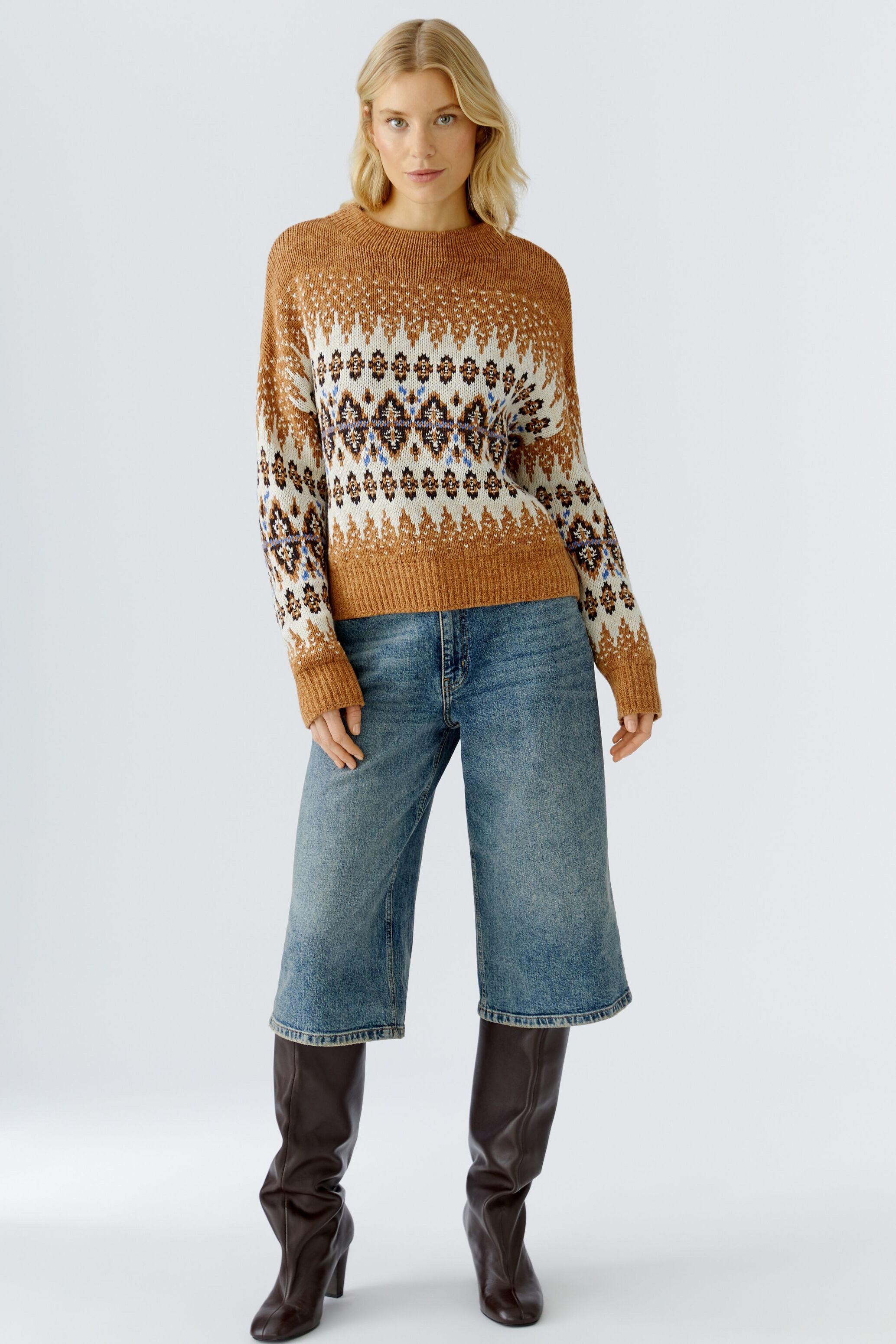 Oui Rollkragenpullover Pullover