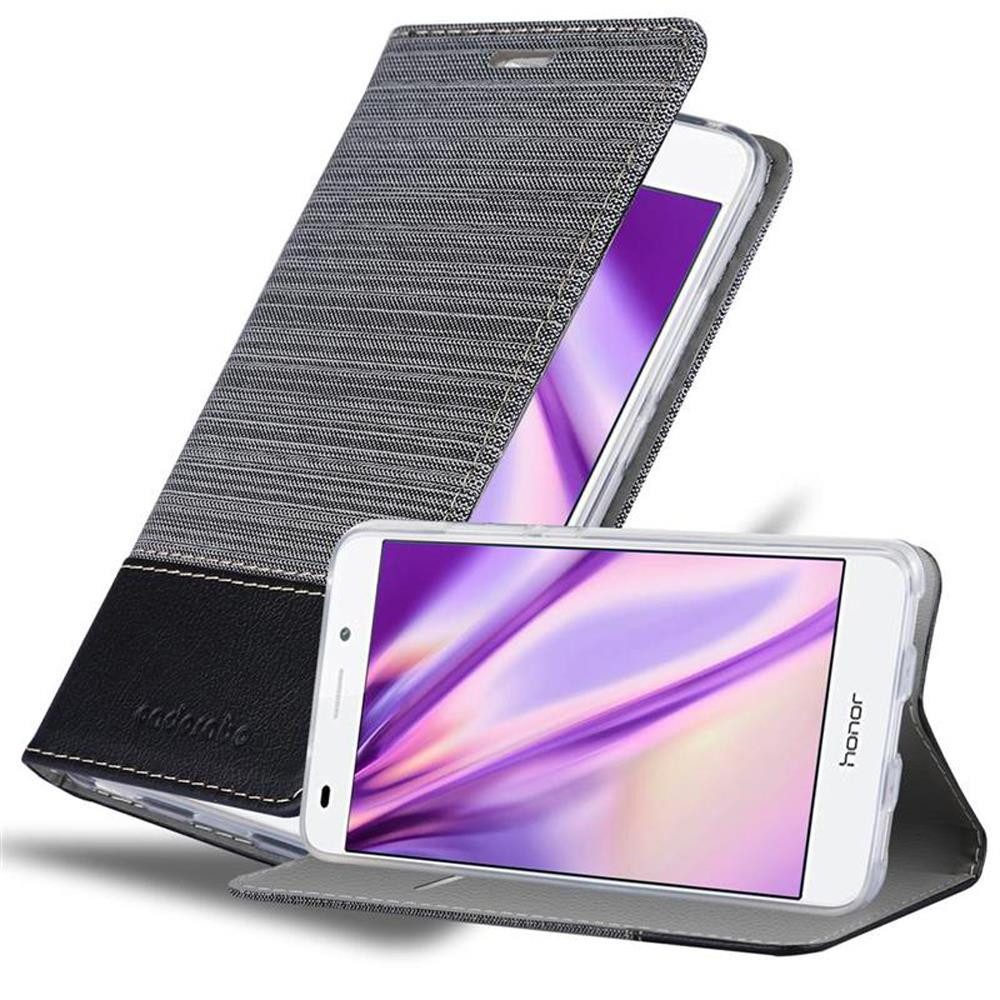 Cadorabo Handyhülle für Honor 5C Hülle Honor 5C, Klappbare Handy Schutzhülle - Hülle - mit Standfunktion und Kartenfach