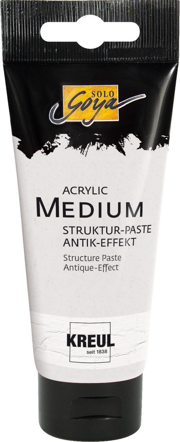 Kreul Strukturpaste Effekt-Paste Acrylic Medium Struktur-Paste, Antik-Effekt