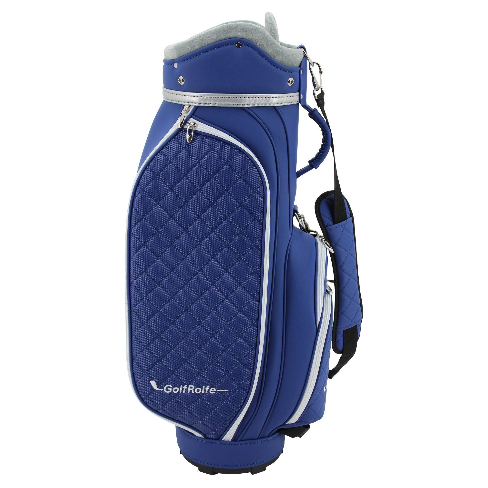 GolfRolfe Golfballtasche GolfRolfe 14293 Golfbag - Golftasche Caddybag blau Design