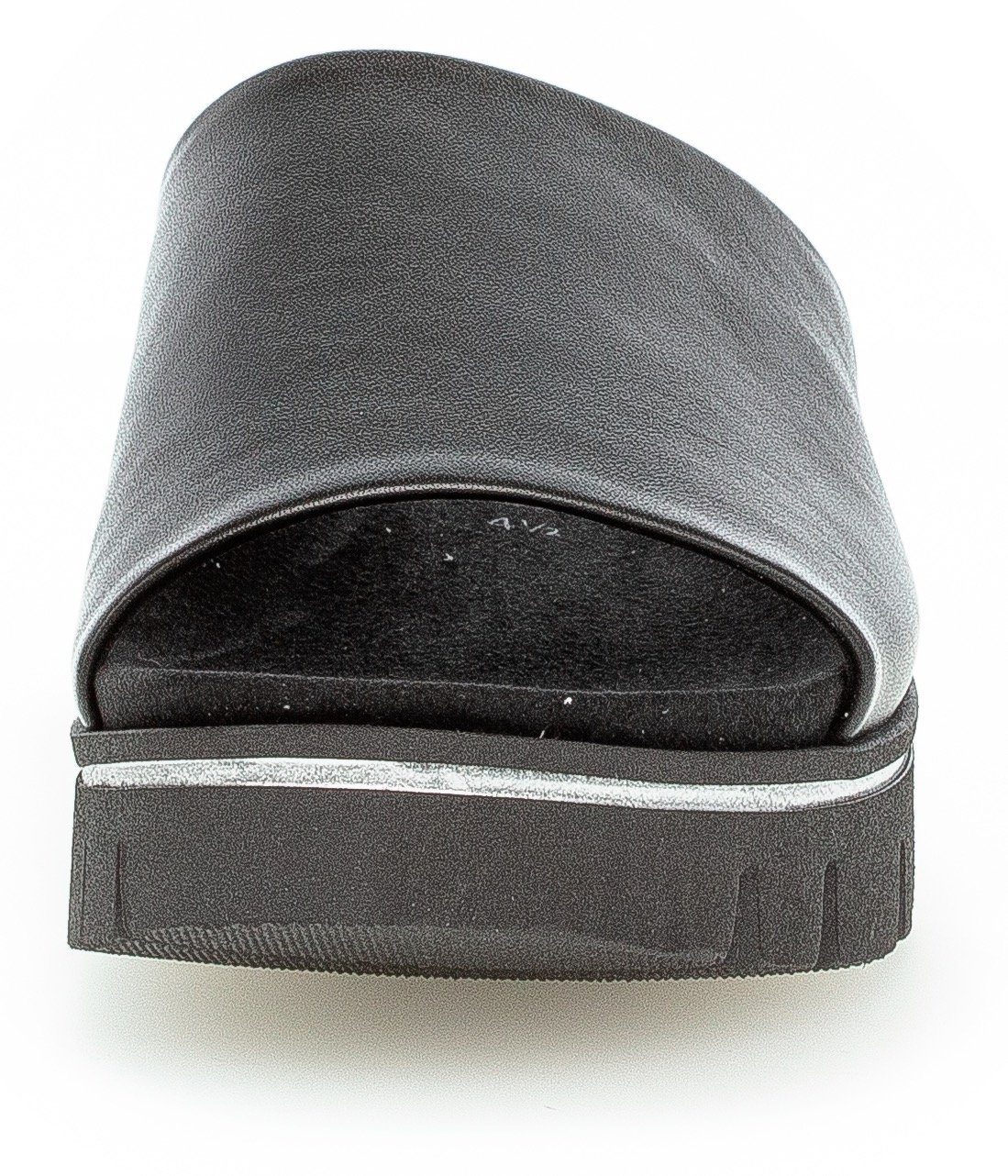 Gabor Pantolette, Plateau, Sommerschuh, Schlappen in Komfortschuhweite G (weit)