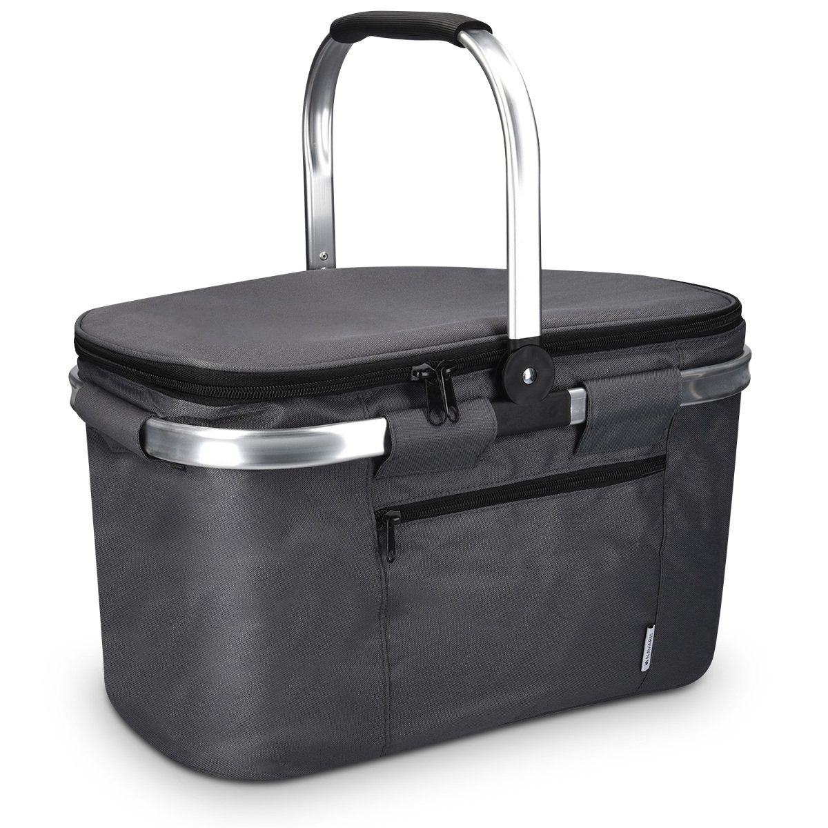 Navaris Picknickkorb Faltbarer Thermo Einkaufskorb - günstig online kaufen