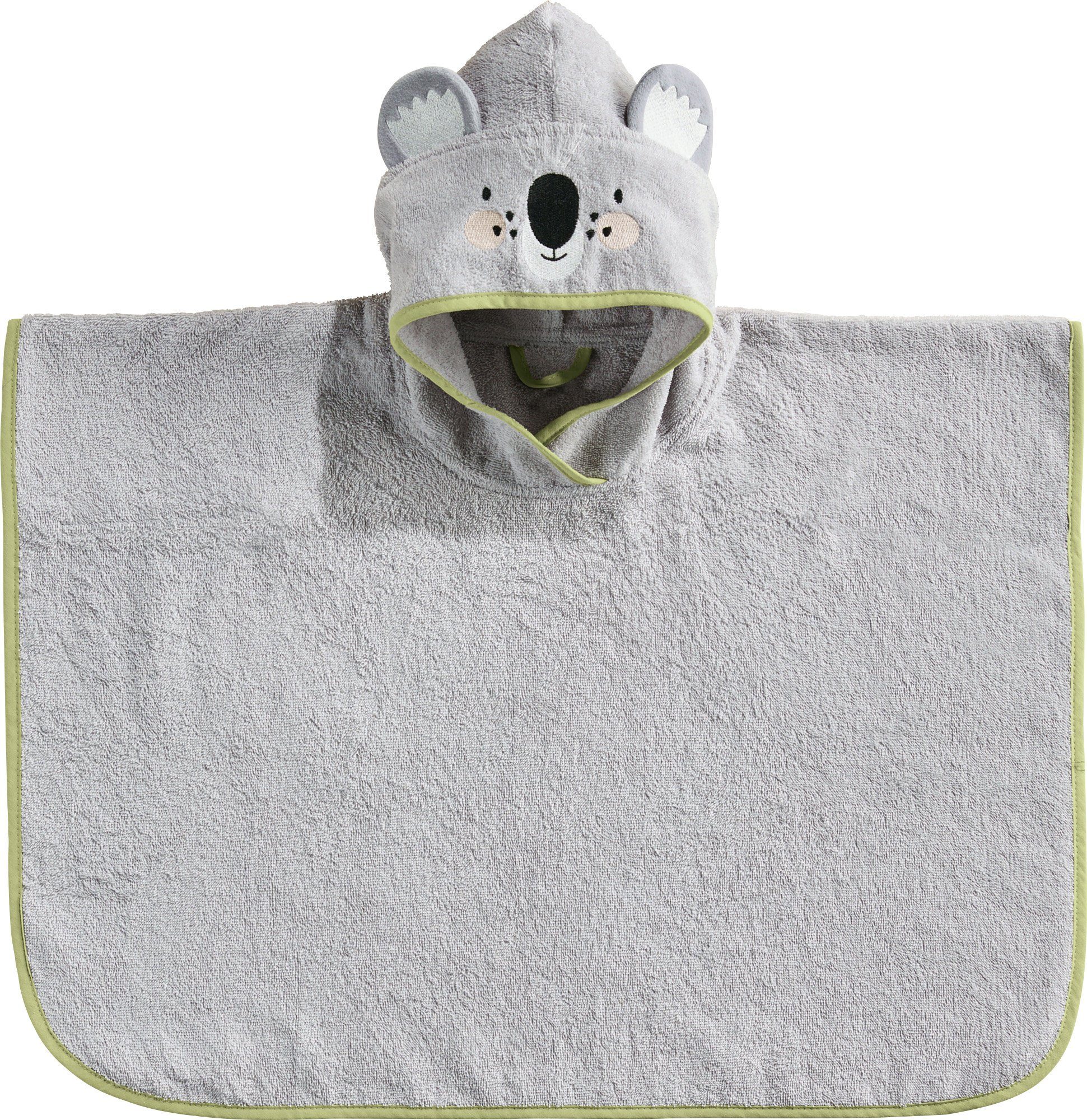 Kinderbademantel Kinder-Poncho "Koala" mit Kapuze
