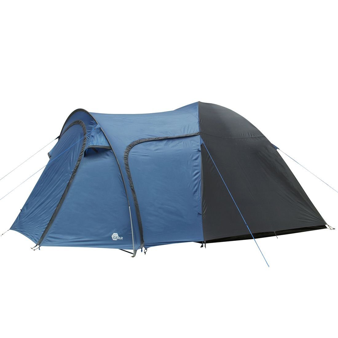 yourGEAR Kuppelzelt yourGEAR Zelt Cetona 5 Personen Kuppelzelt Seiteneingang Stehhöhe, Personen: 5