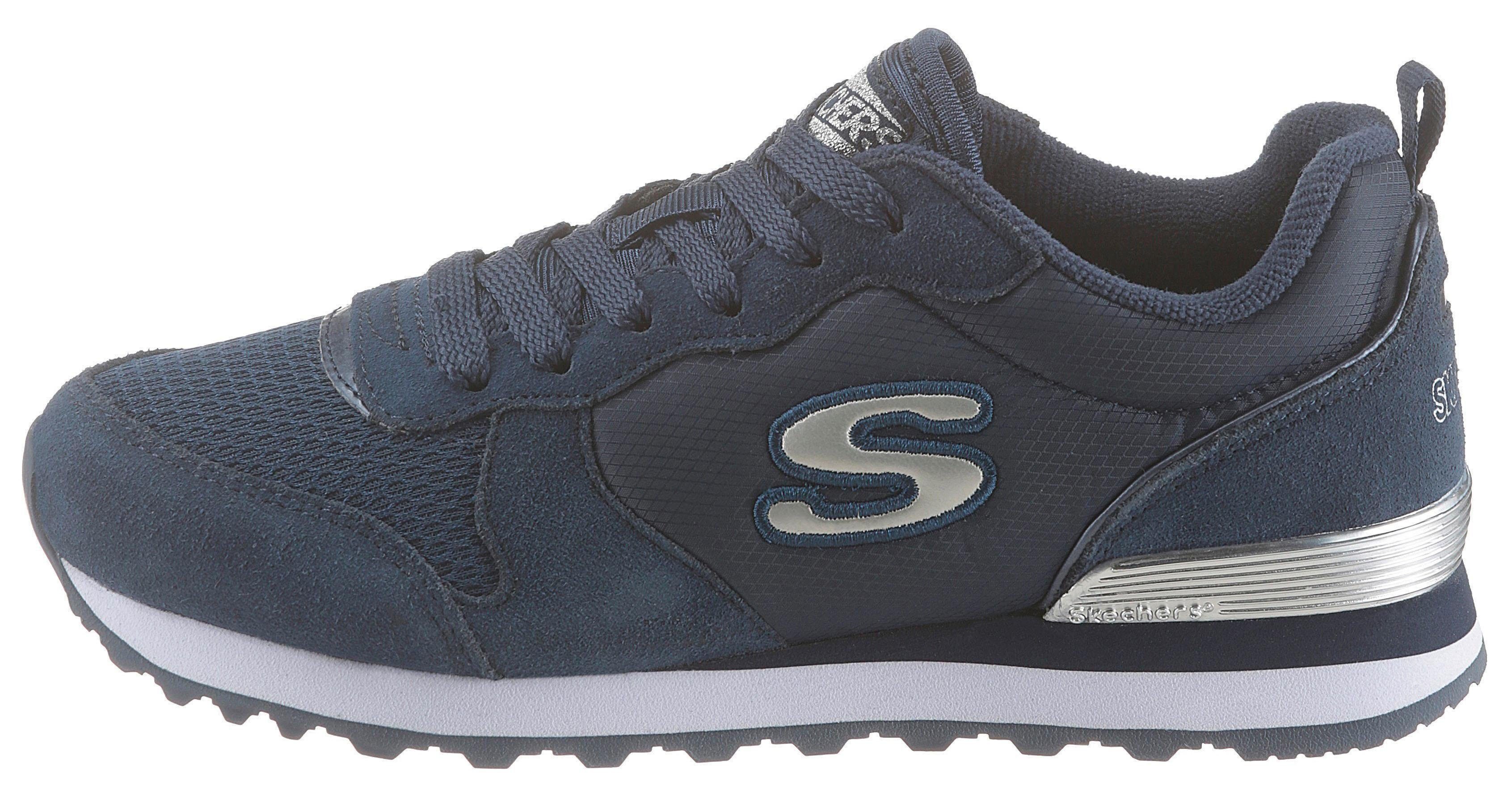 Skechers OG 85 - GOLDN GURL Sneaker Freizeitschuh, Halbschuh, Schnürschuh mit Air-Cooled Memory Foam