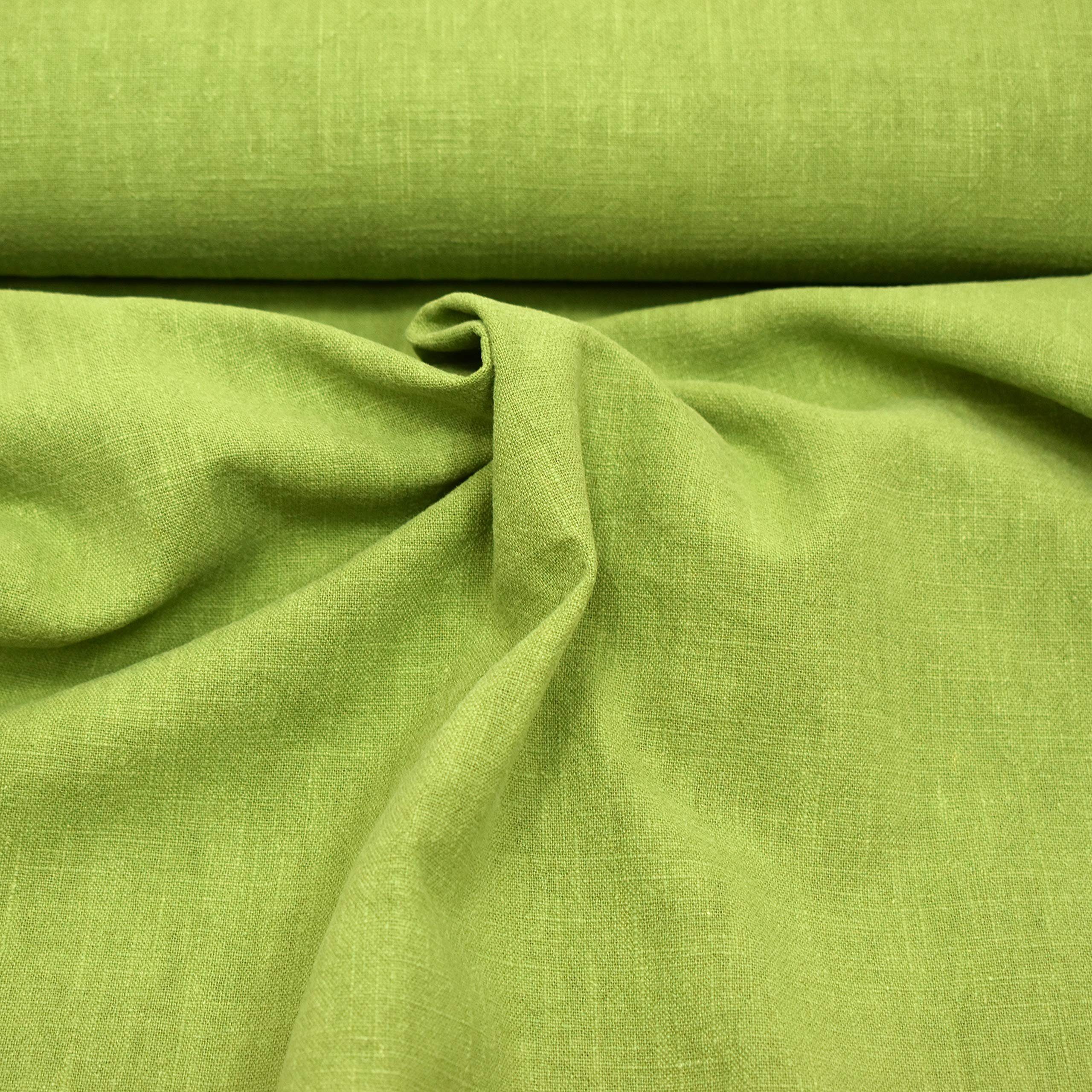 MAGAM-Stoffe Stoff "Helena", Bauern-Leinenstoff aus 100% Leinen ÖKO-TEX Meterware ab 50cm